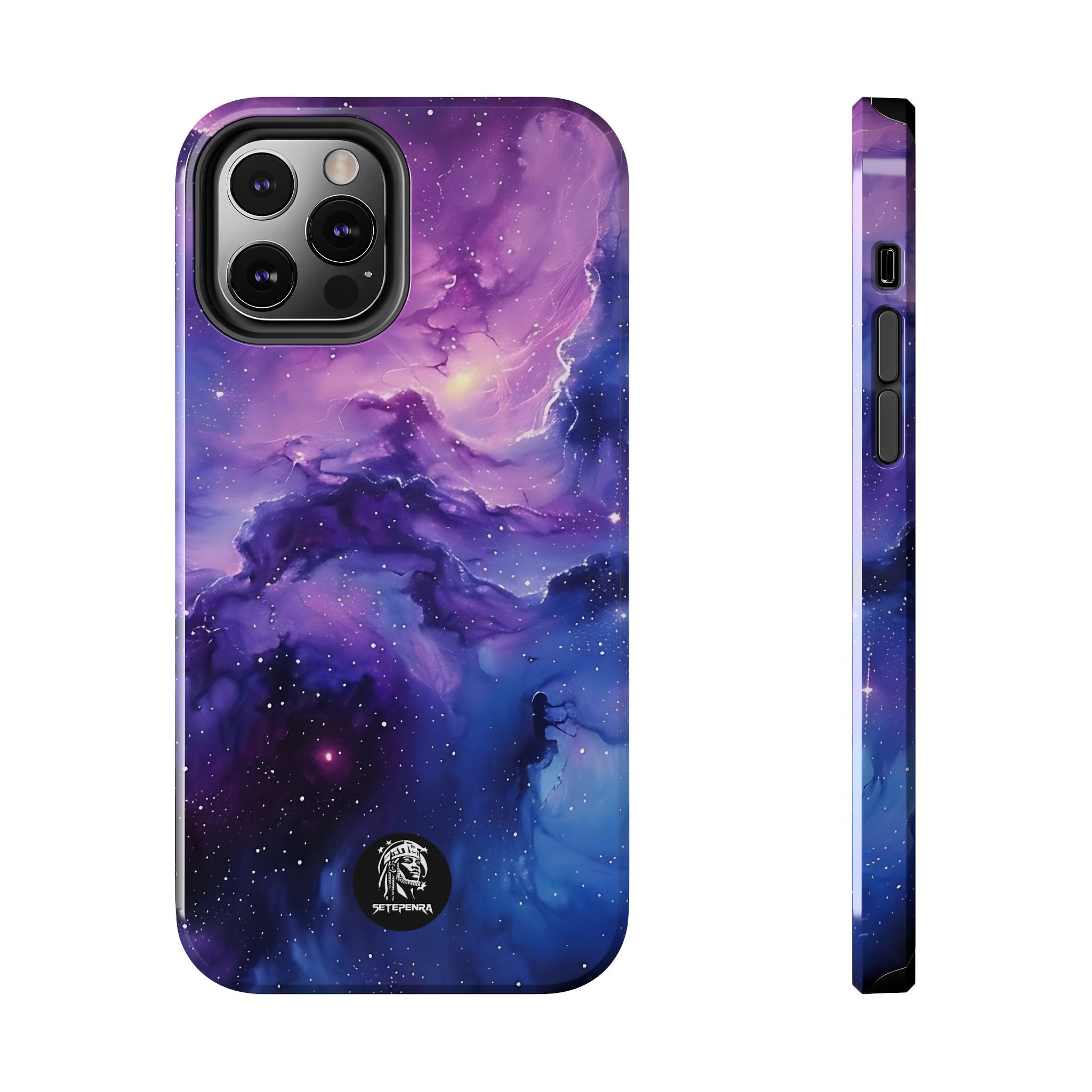 Purple Cosmos Tough Phone Case (For iPhone, Galaxy & More) SETEPENRA Phone Case.