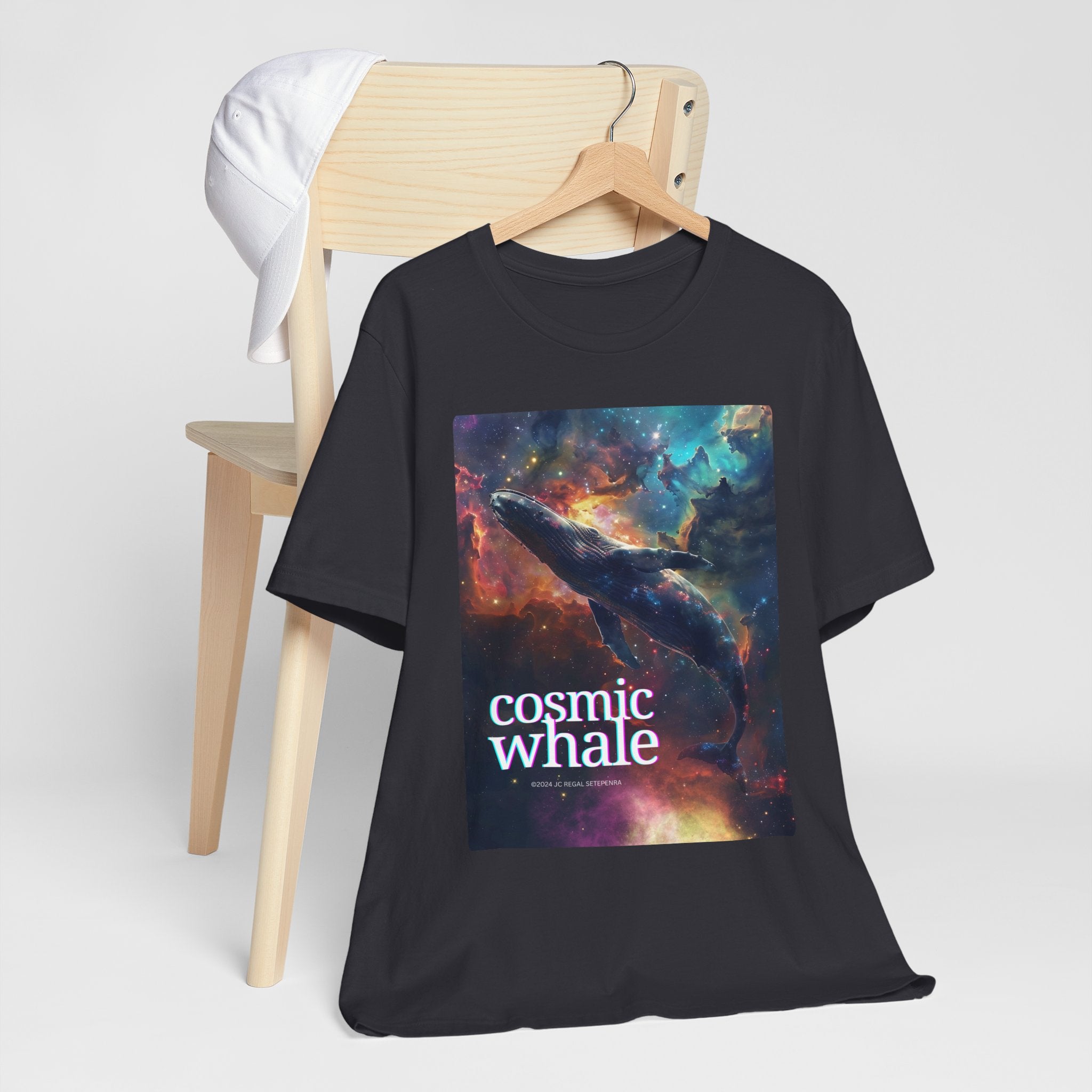 Cosmic Whale Unisex Jersey Short Sleeve Tee