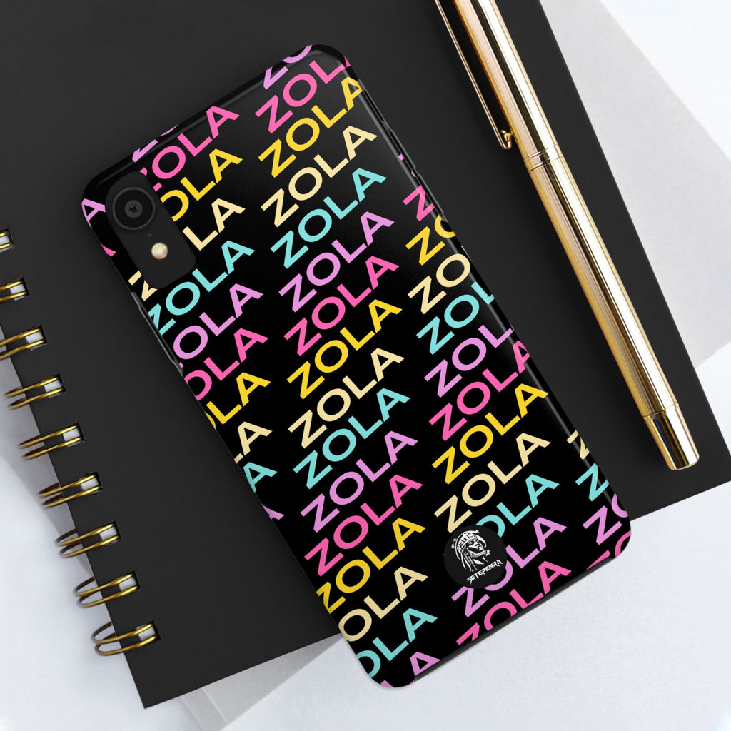 Zola Tough Phone Case (For iPhone, Galaxy & More) - Black