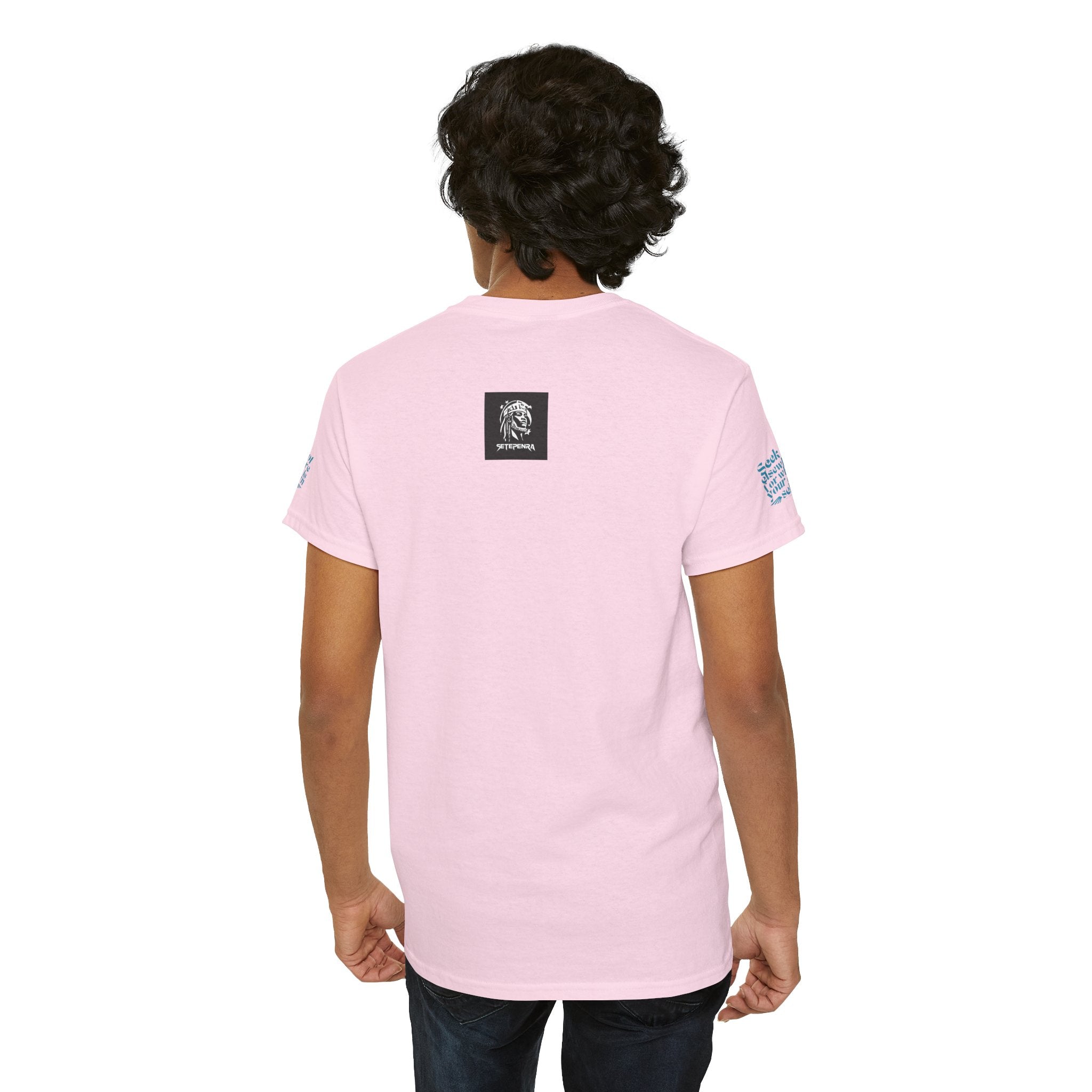 Seek Not Elsewhere (Aqua Edition) Unisex Heavy Cotton Tee
