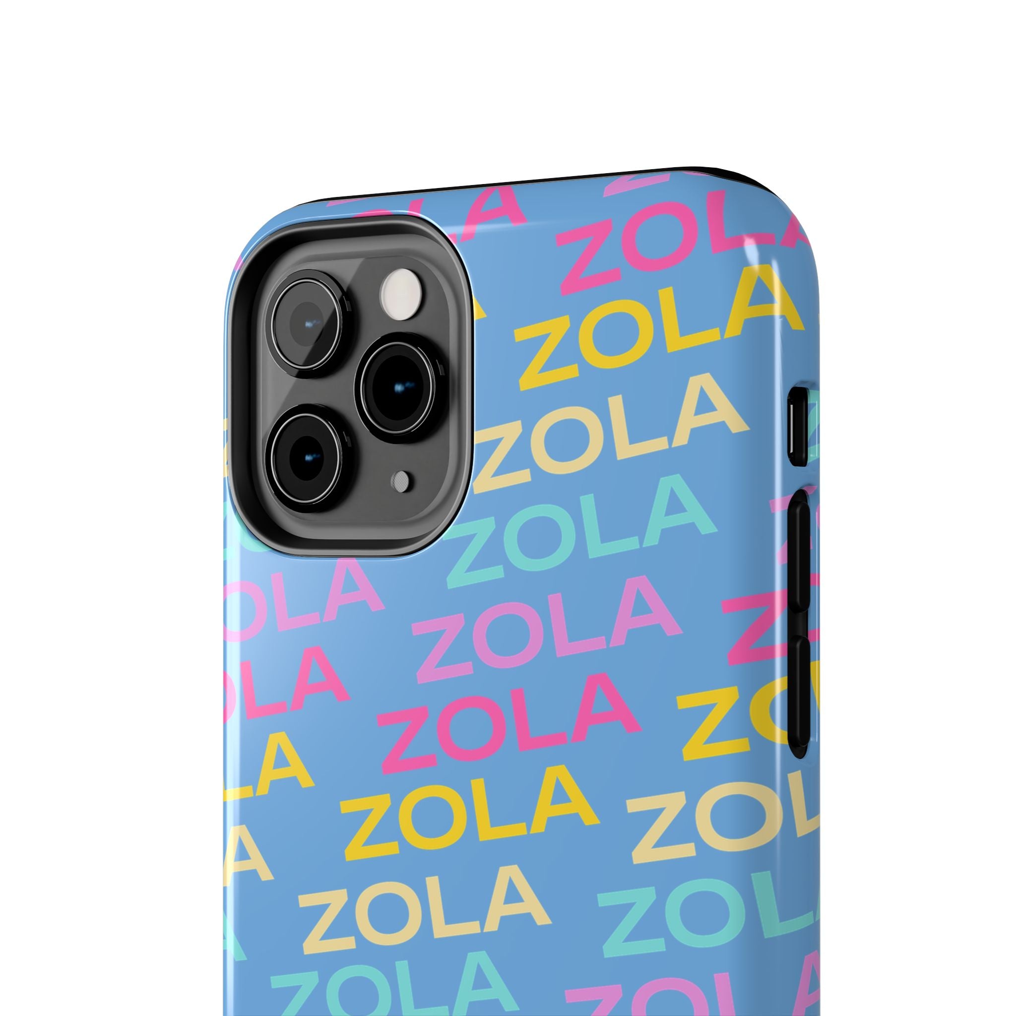 Zola Tough Phone Case (For iPhone, Galaxy & More) - Light Blue