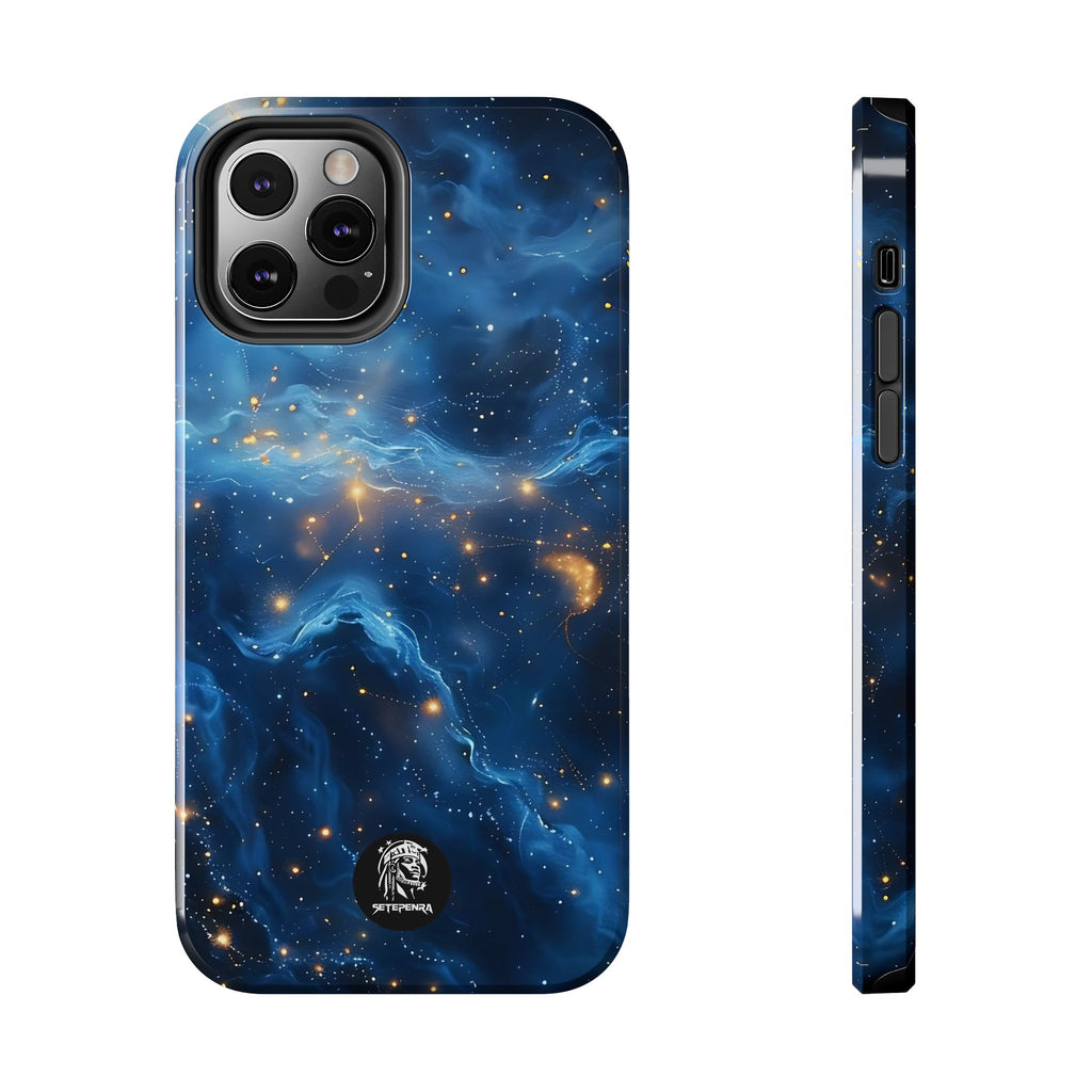 Blue Cosmos Tough Phone Case (For iPhone, Galaxy & More) SETEPENRA Phone Case.