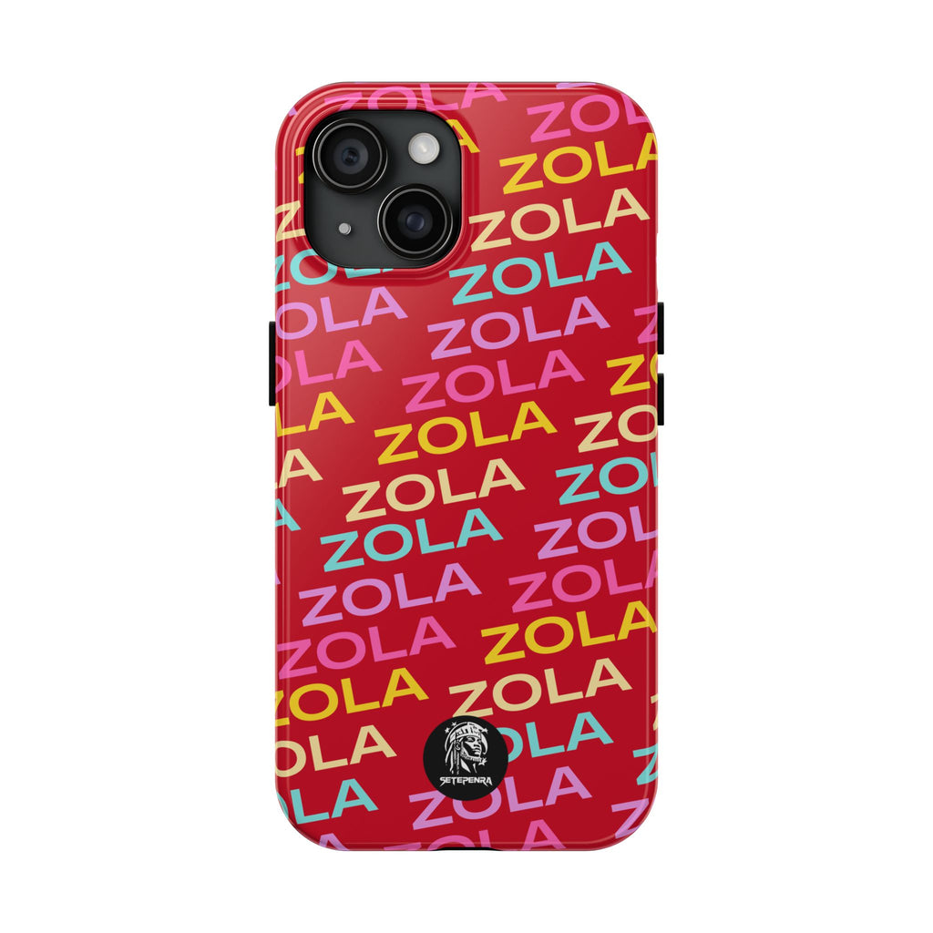 Zola Tough Phone Case (For iPhone, Galaxy & More) - Dark Red