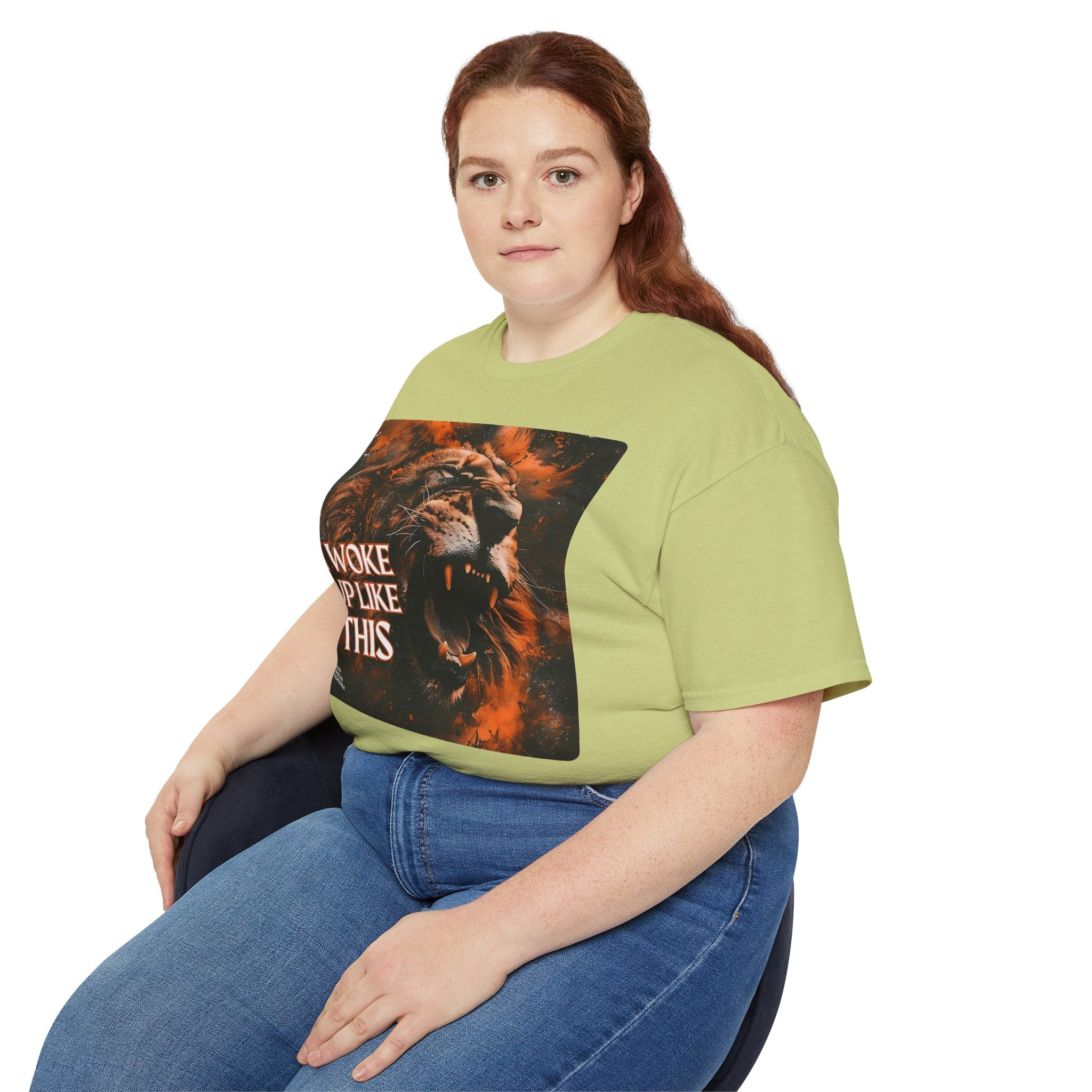 I Woke Up Like This (Roaring Edition 1) Unisex Ultra Cotton Tee