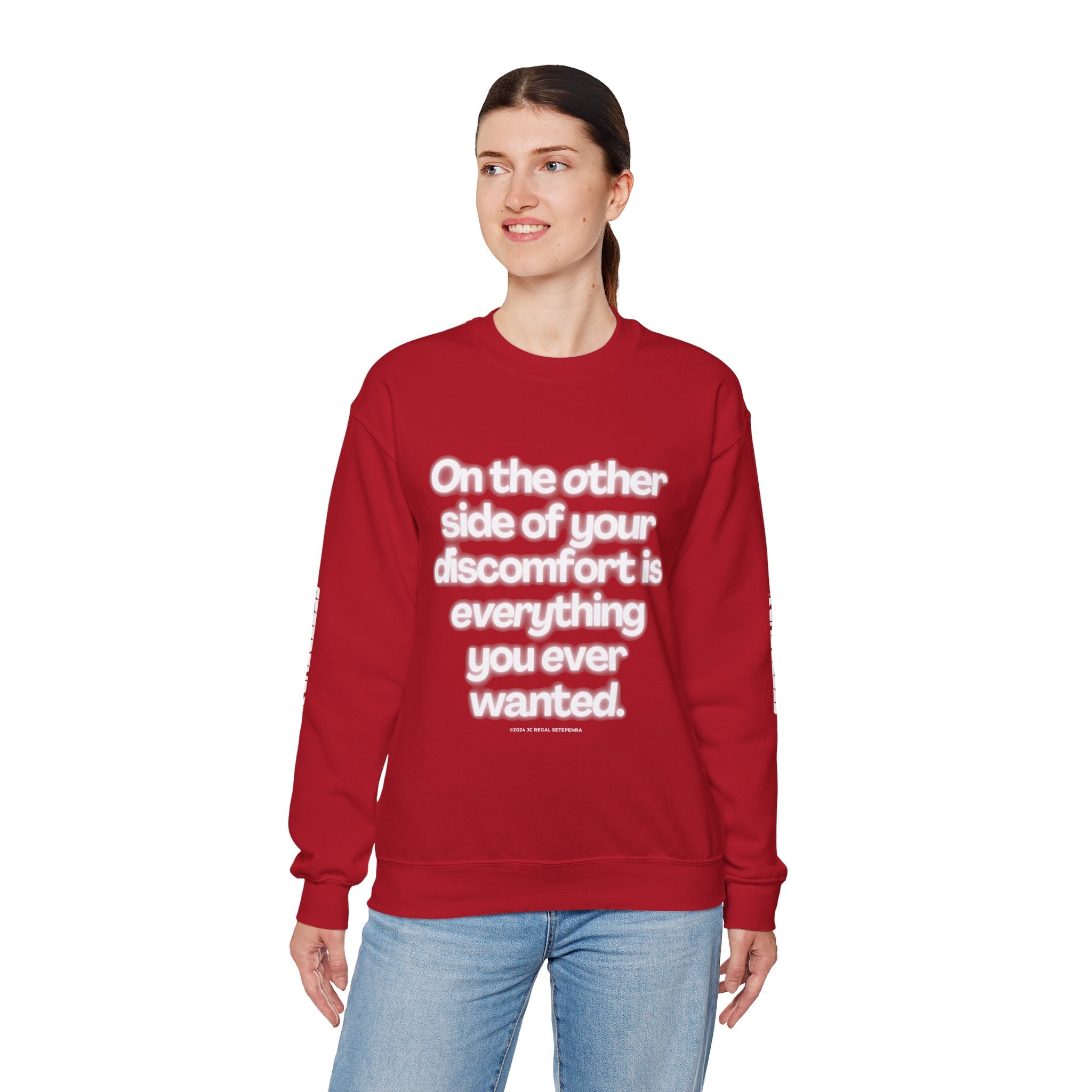 On The Other Side Unisex Heavy Blend™ Crewneck Sweatshirt