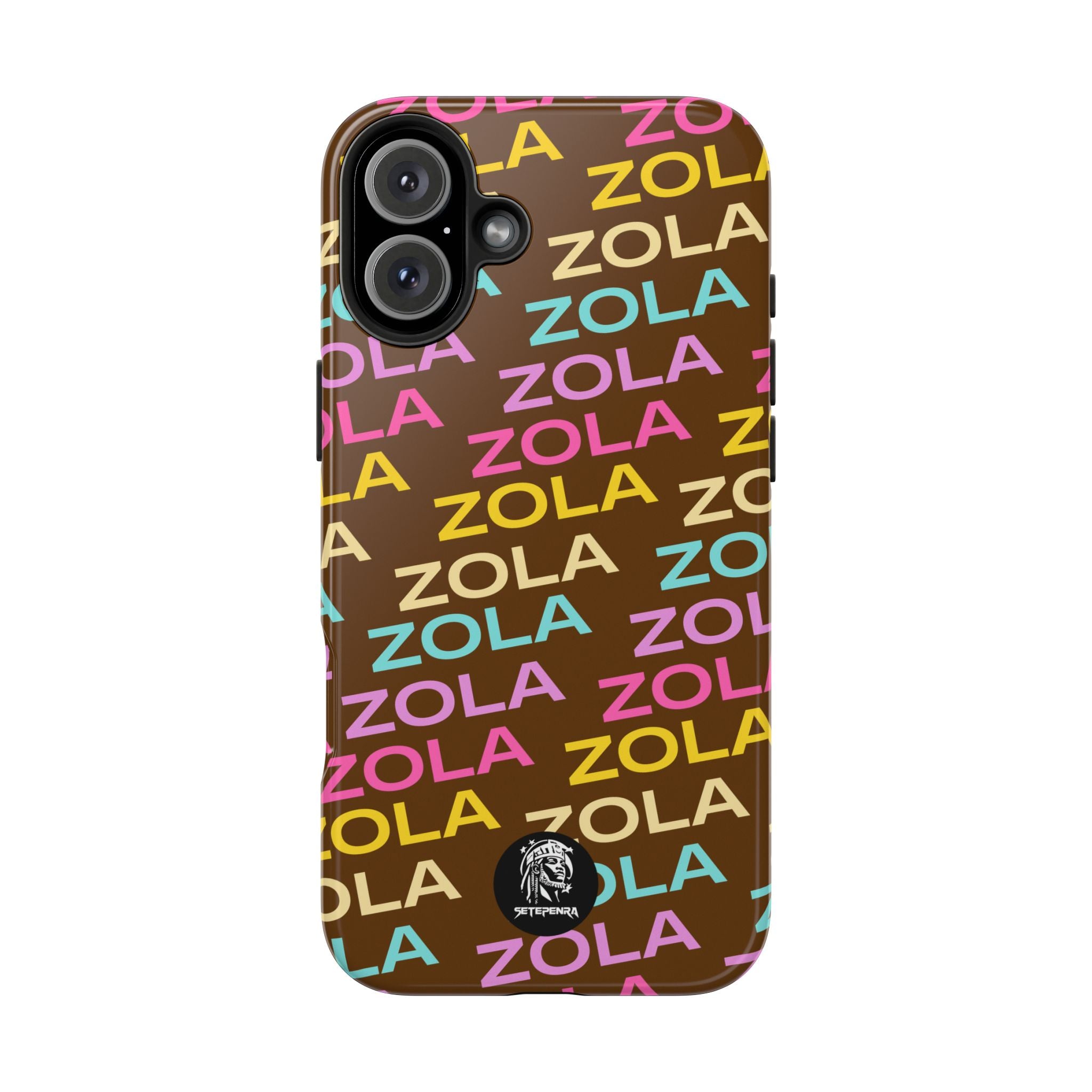 Zola Tough Phone Case (For iPhone, Galaxy & More) - Brown