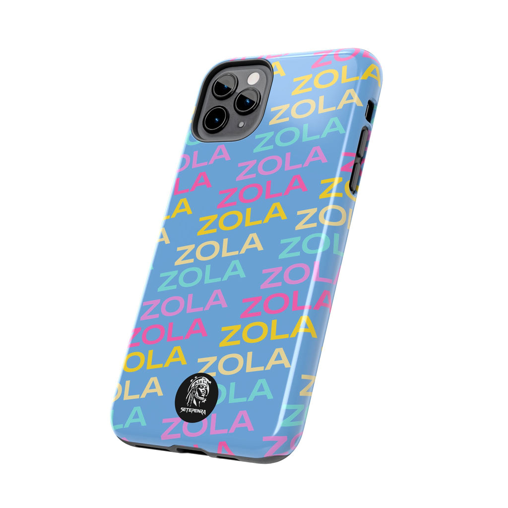 Zola Tough Phone Case (For iPhone, Galaxy & More) - Light Blue