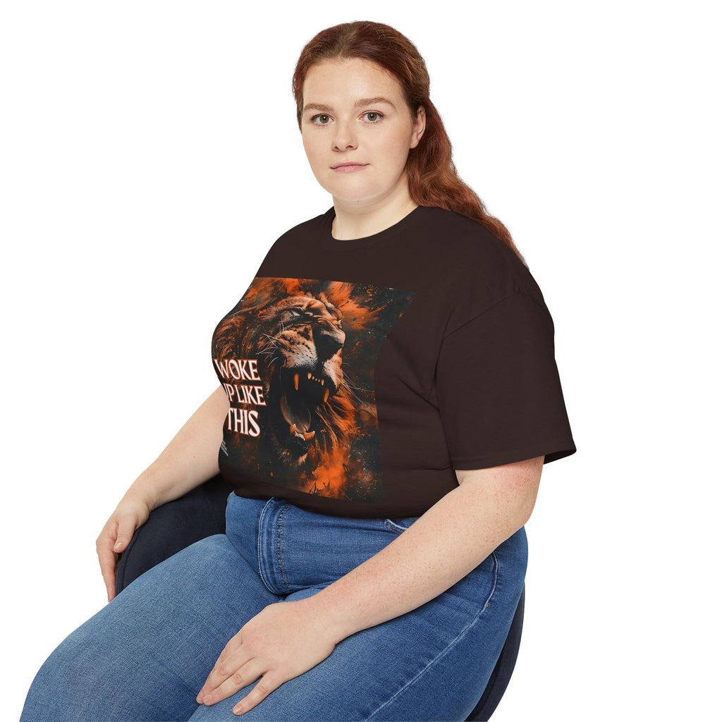 I Woke Up Like This (Roaring Edition 1) Unisex Ultra Cotton Tee
