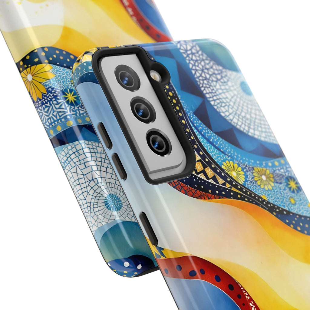Afrikana Kolor Tough Phone Case (For iPhone, Galaxy & More)