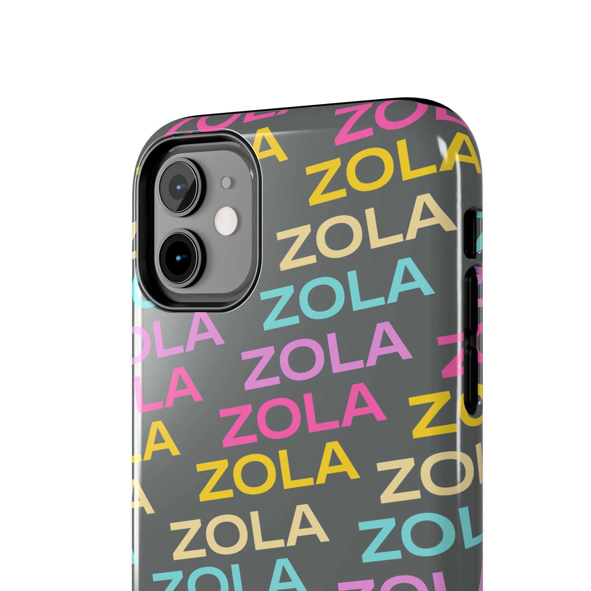 Zola Tough Phone Case (For iPhone, Galaxy & More) - Dark Grey