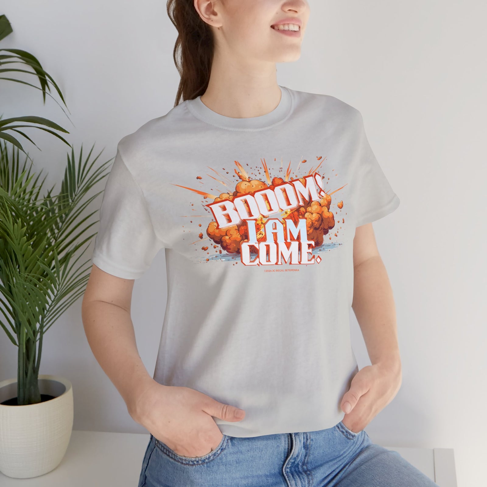 BOOOM! I AM COME Unisex Jersey Short Sleeve Tee