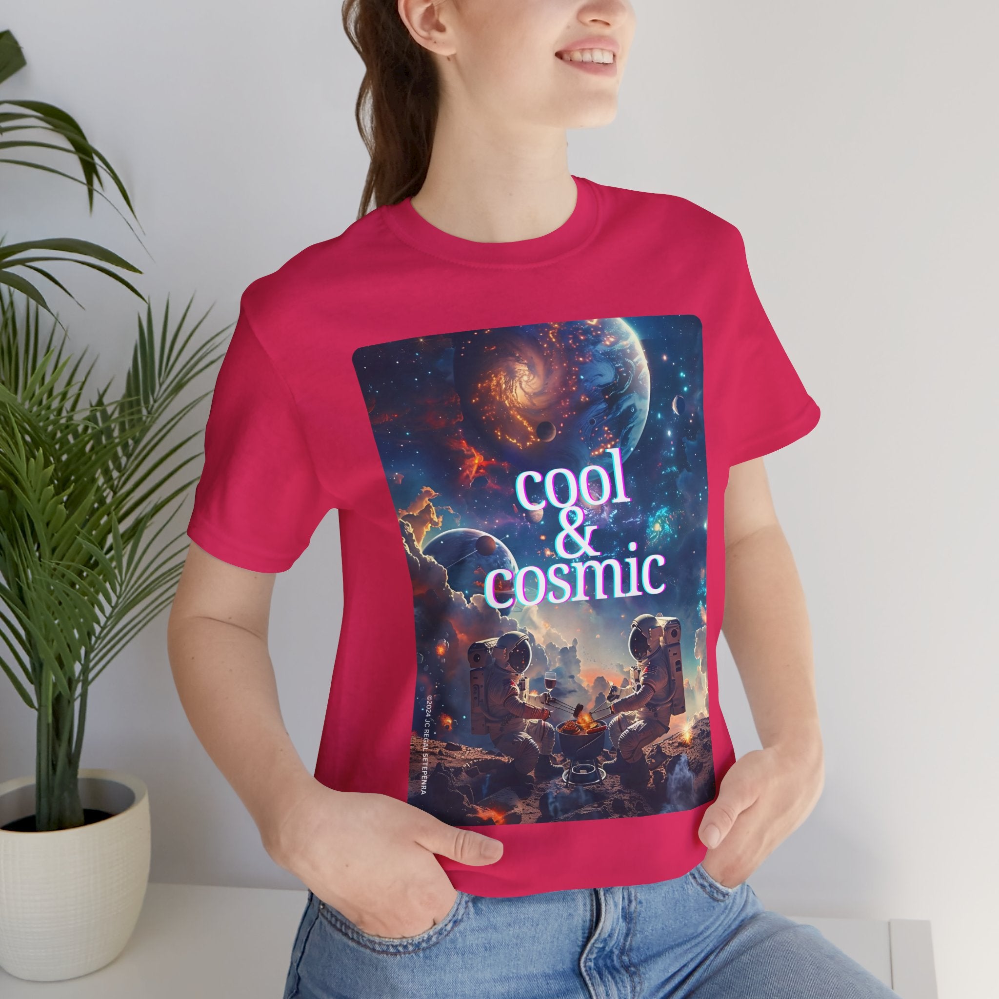 Cool & Cosmic Unisex Jersey Short Sleeve Tee