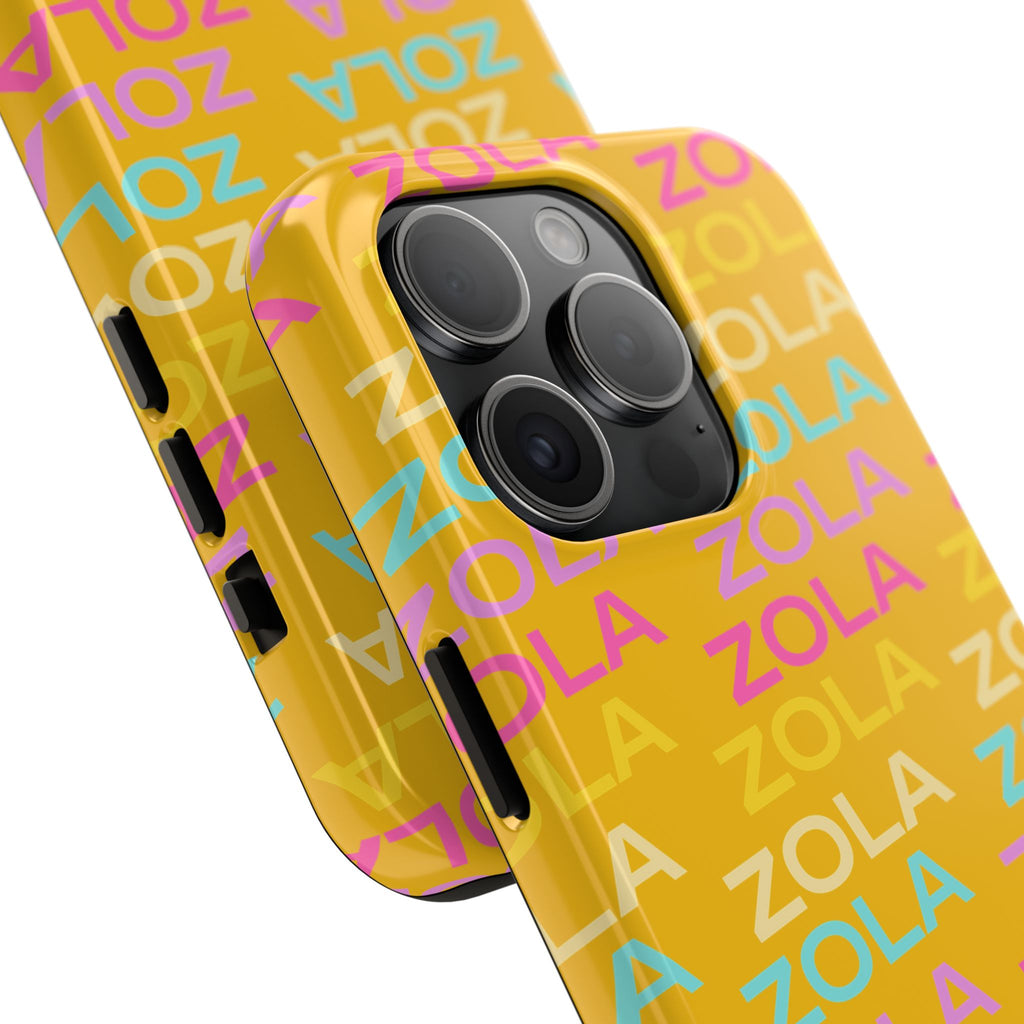 Zola Tough Phone Case (For iPhone, Galaxy & More) - Yellow