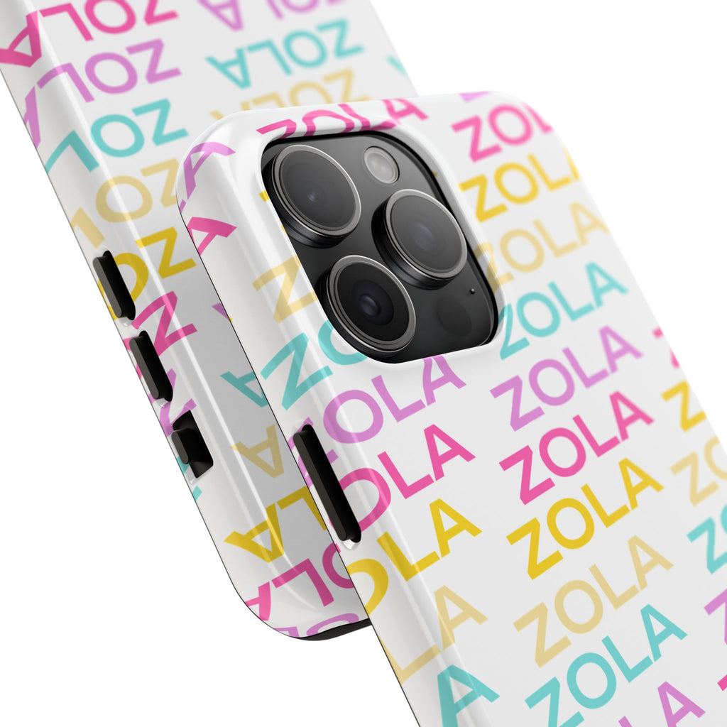 Zola Tough Phone Case (For iPhone, Galaxy & More) - White