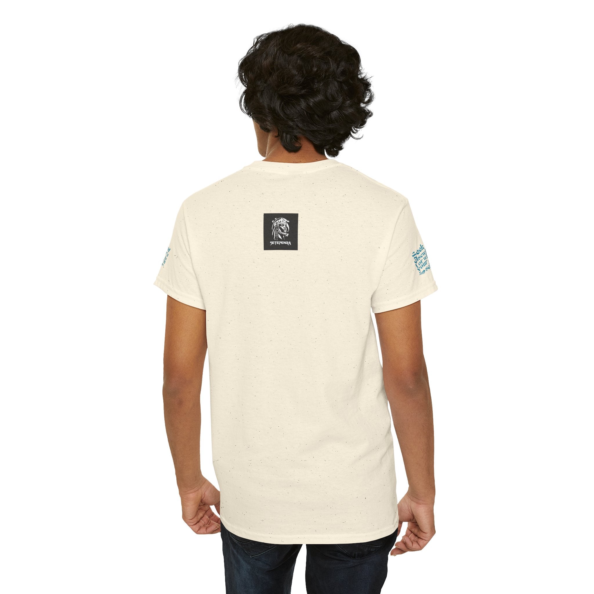 Seek Not Elsewhere (Aqua Edition) Unisex Heavy Cotton Tee