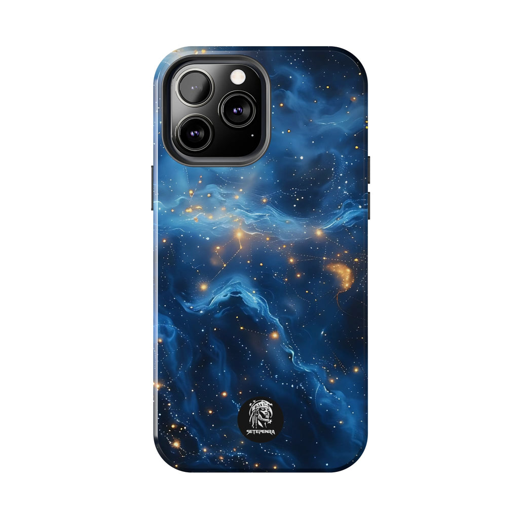 Blue Cosmos Tough Phone Case (For iPhone, Galaxy & More)