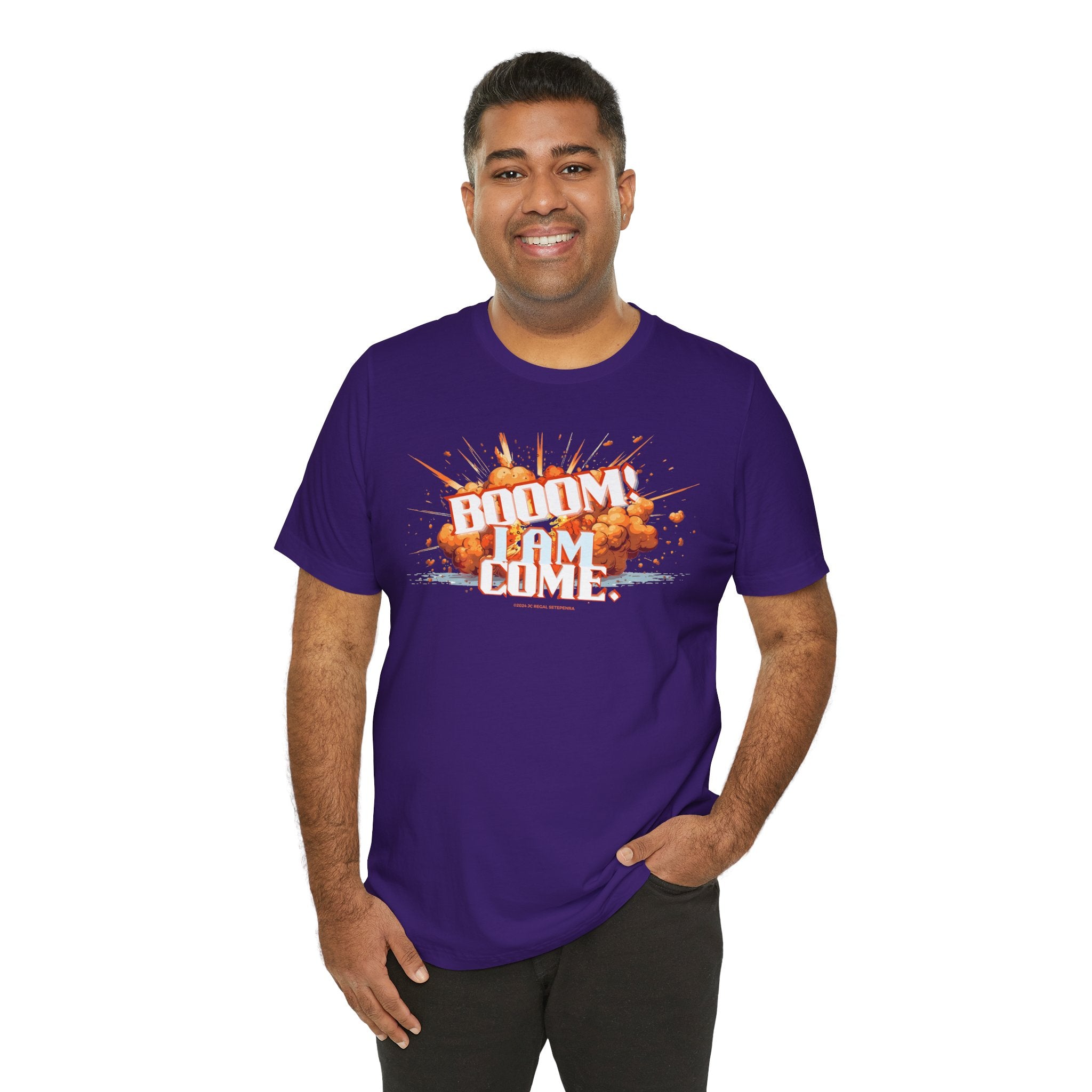 BOOOM! I AM COME Unisex Jersey Short Sleeve Tee