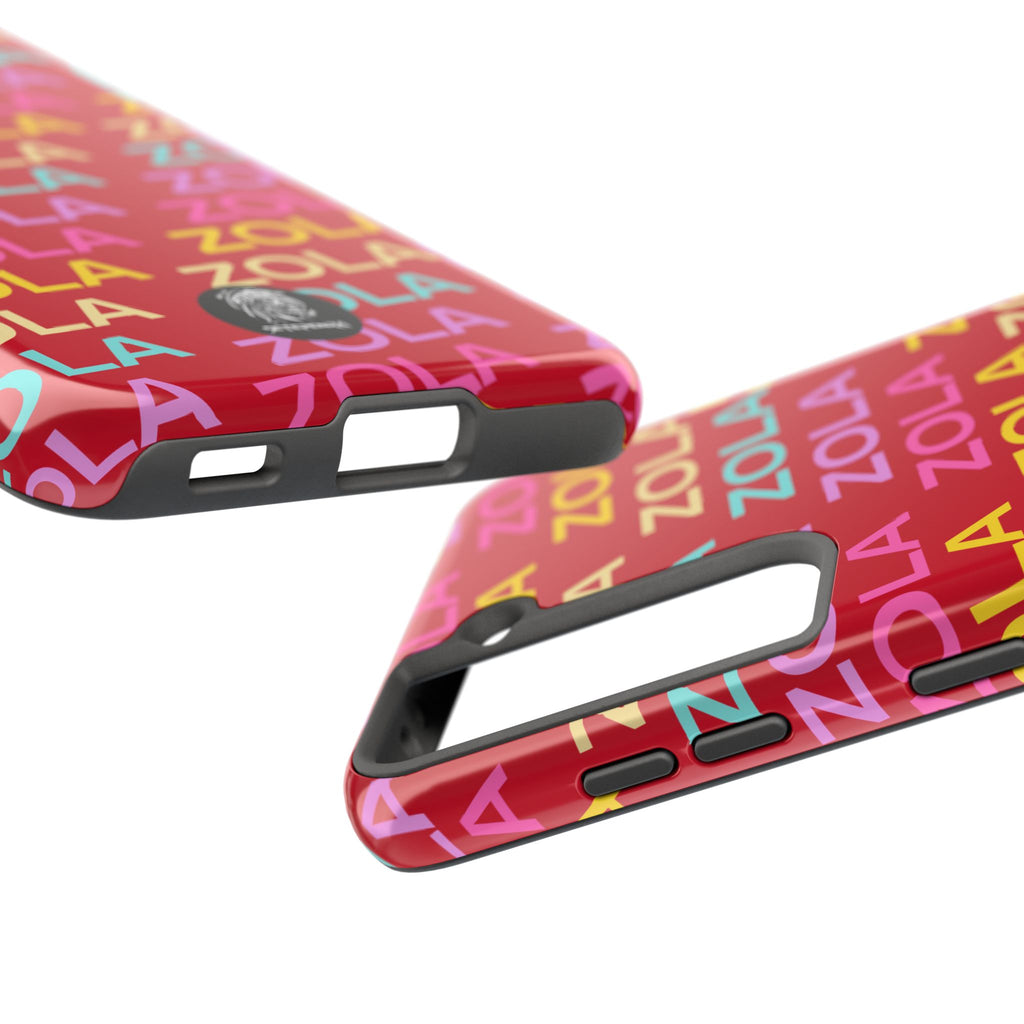 Zola Tough Phone Case (For iPhone, Galaxy & More) - Dark Red