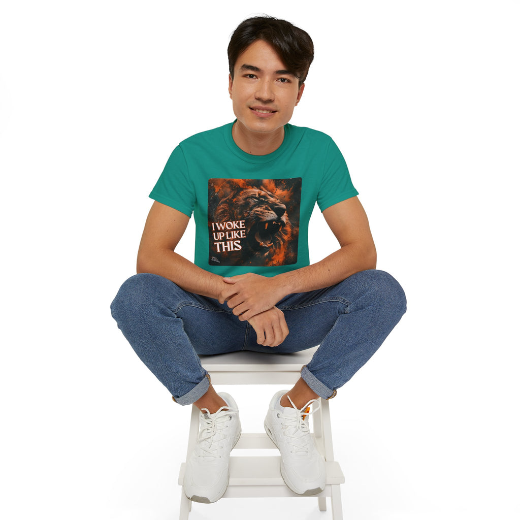 I Woke Up Like This (Roaring Edition 1) Unisex Ultra Cotton Tee