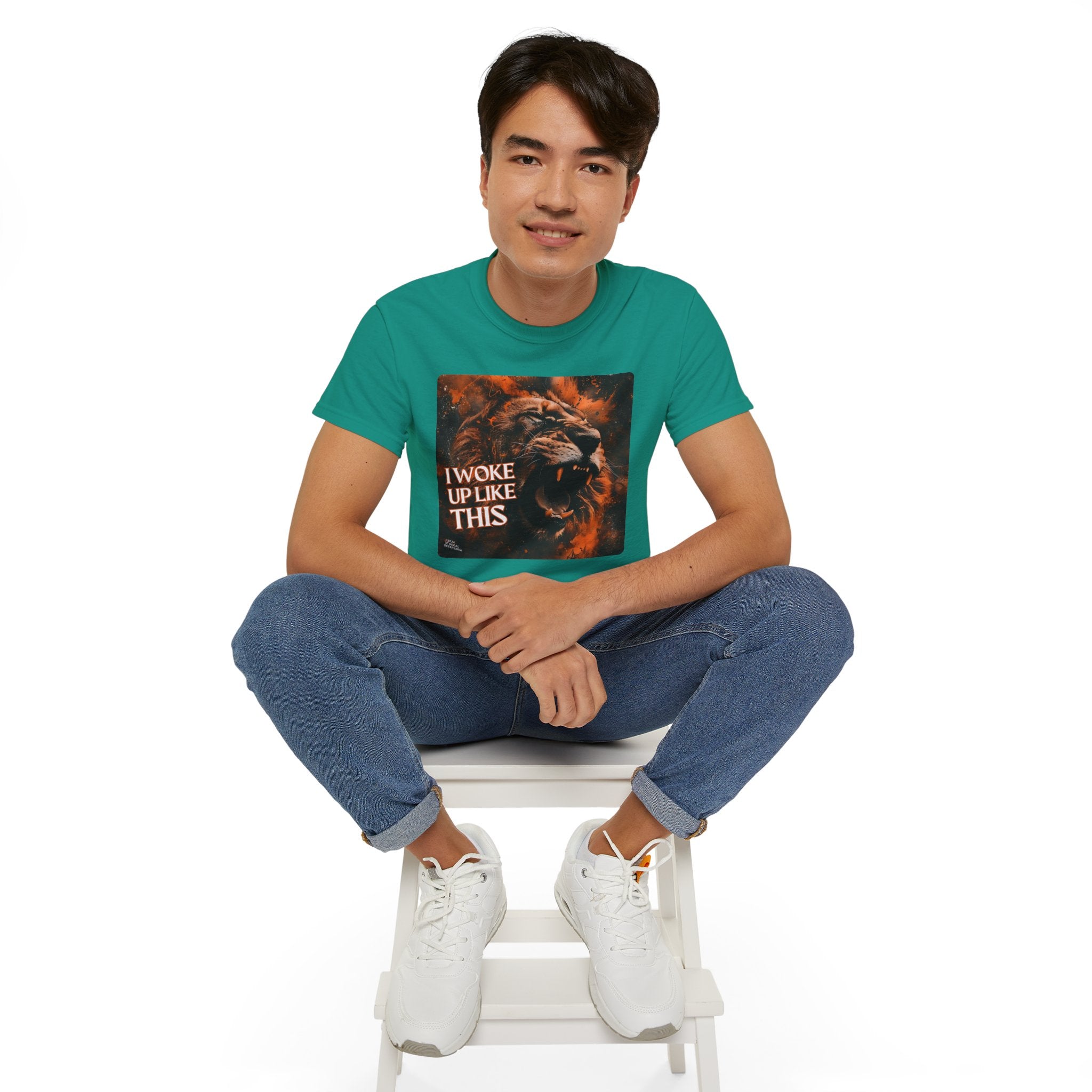 I Woke Up Like This (Roaring Edition 1) Unisex Ultra Cotton Tee