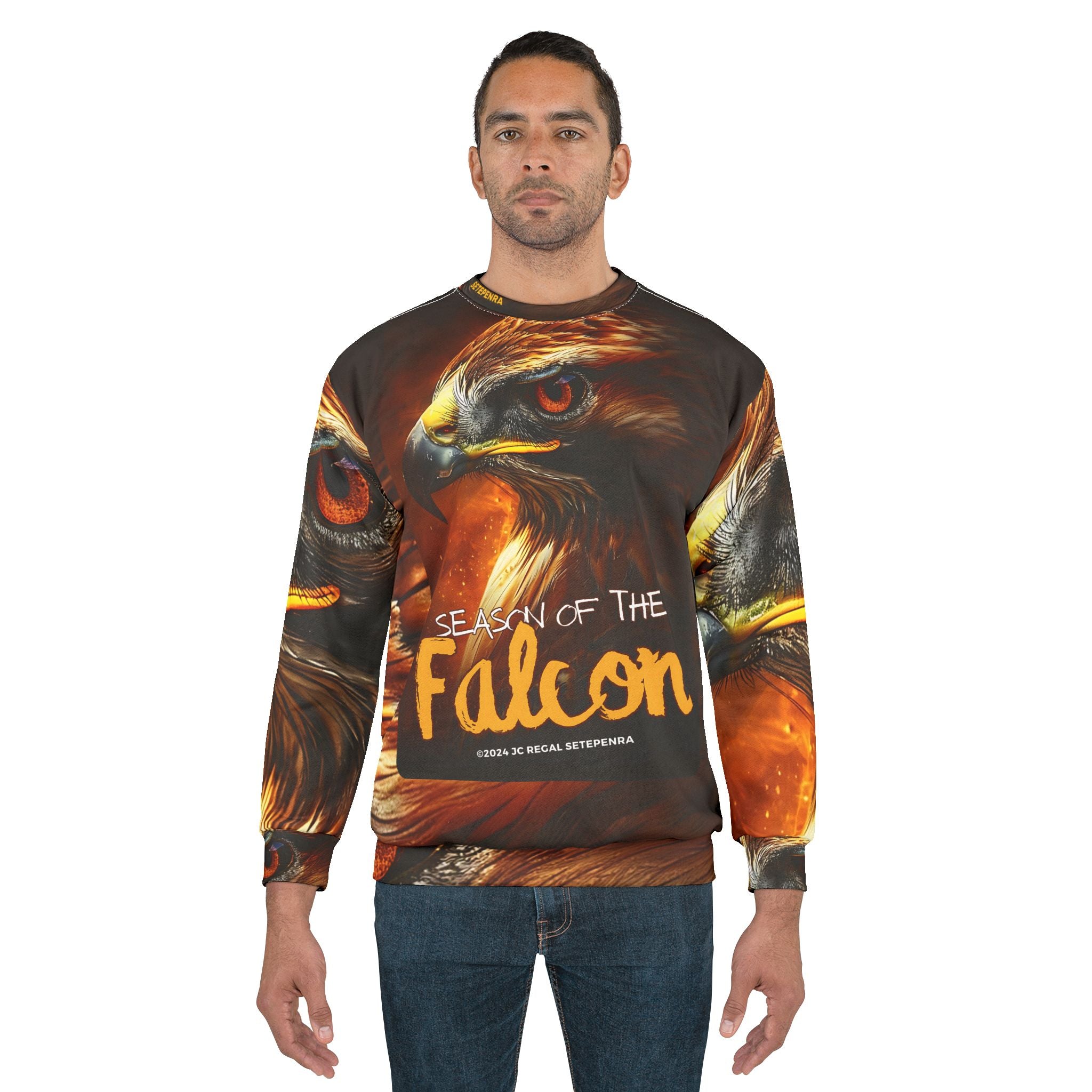 Season Of The Falcon Unisex Sweatshirt SETEPENRA All Over Prints.