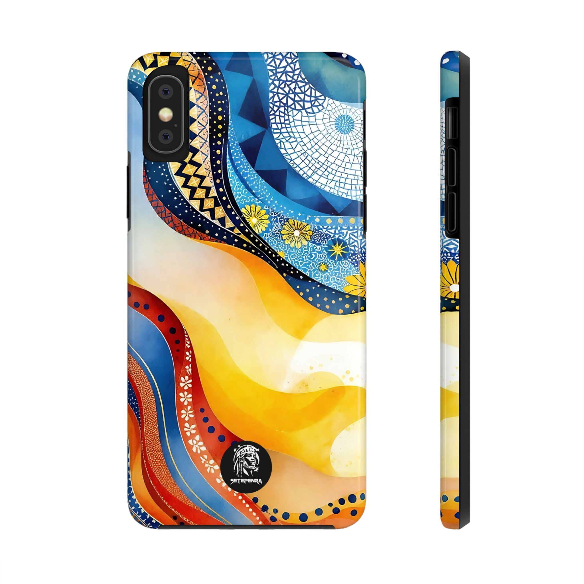 Afrikana Kolor Tough Phone Case (For iPhone, Galaxy & More) SETEPENRA Phone Case.