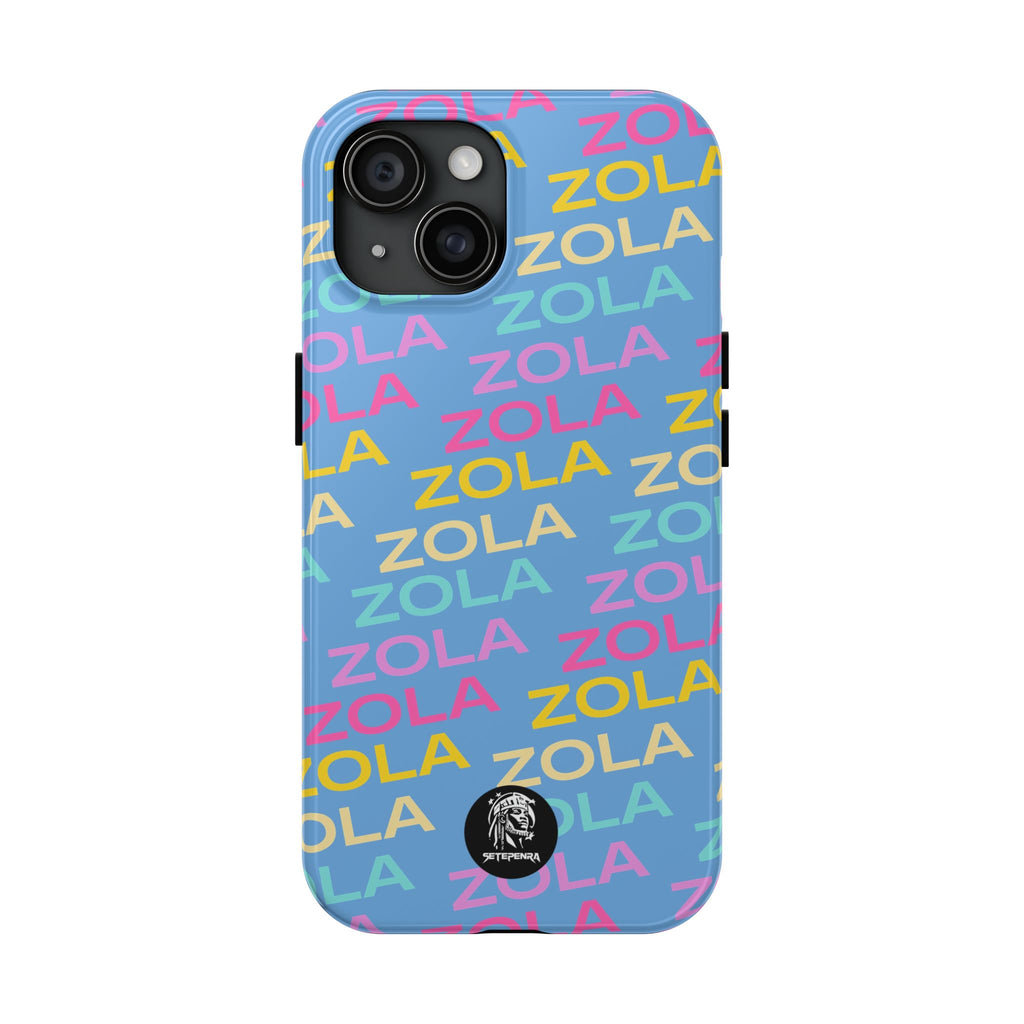 Zola Tough Phone Case (For iPhone, Galaxy & More) - Light Blue