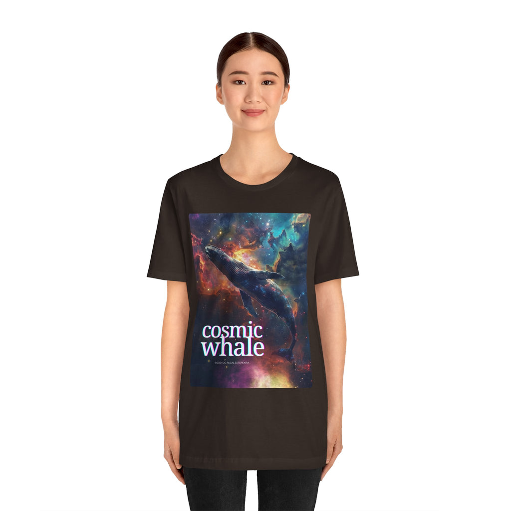 Cosmic Whale Unisex Jersey Short Sleeve Tee