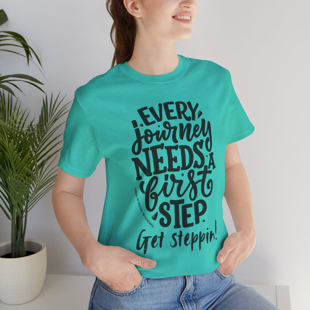 Get Steppin! Jersey Short Sleeve Tee