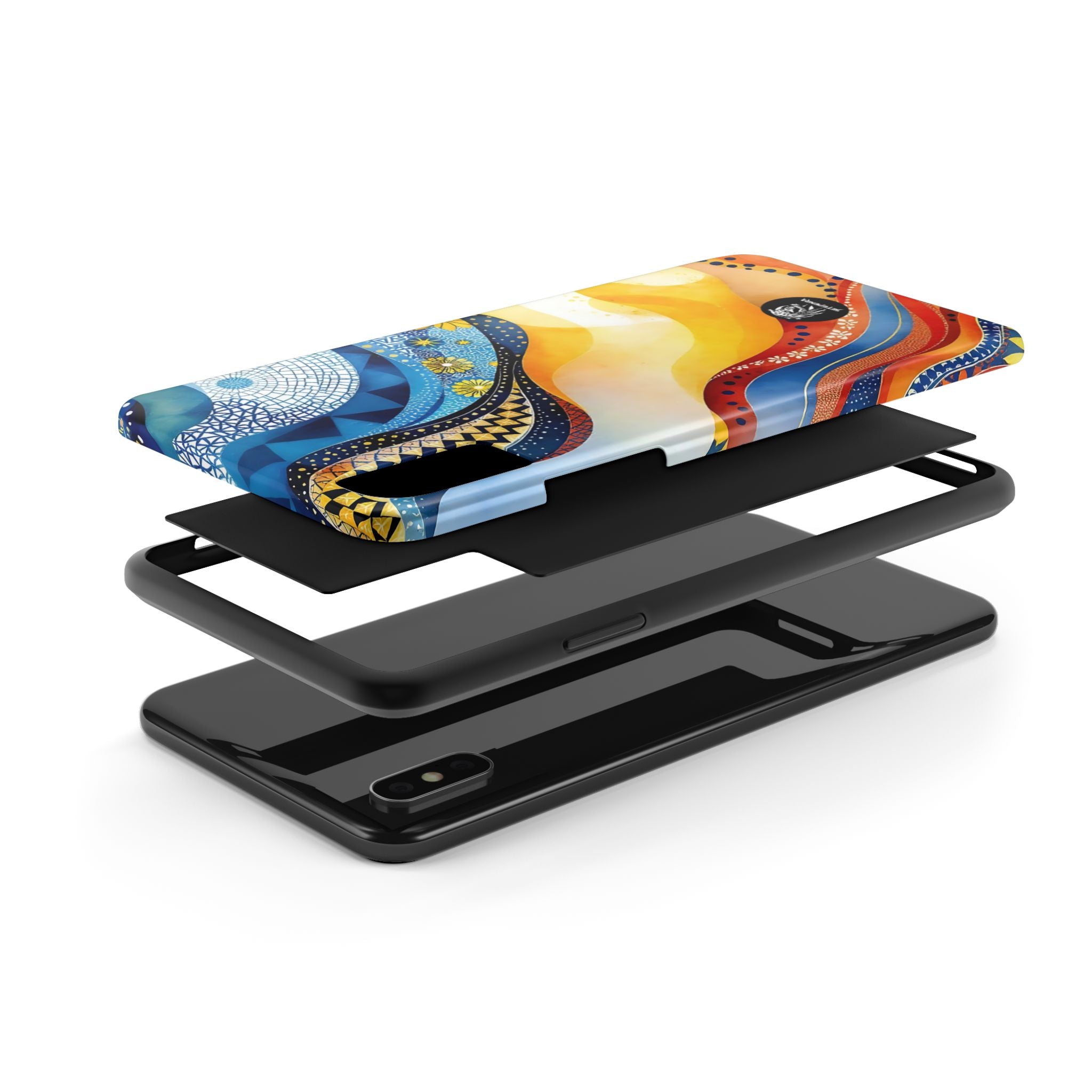 Afrikana Kolor Tough Phone Case (For iPhone, Galaxy & More)