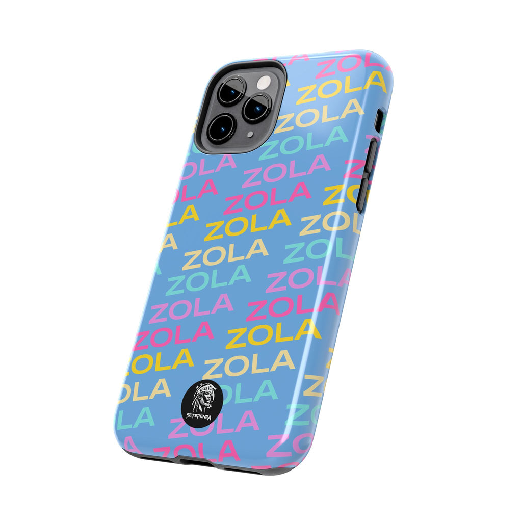 Zola Tough Phone Case (For iPhone, Galaxy & More) - Light Blue