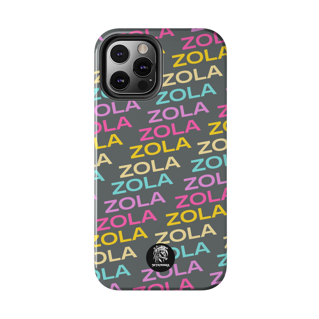 Zola Tough Phone Case (For iPhone, Galaxy & More) - Dark Grey