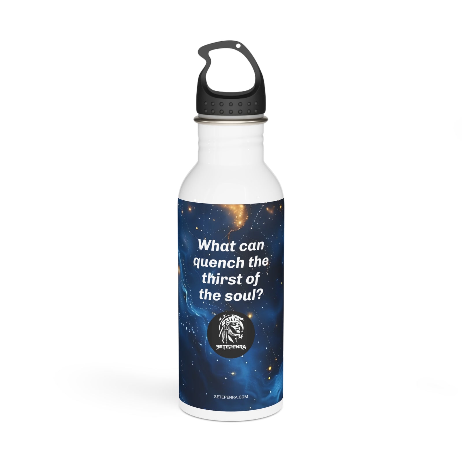 SETEPENRA Thirst Of The Soul Stainless Steel Water Bottle (Blue Cosmic) SETEPENRA Mug.