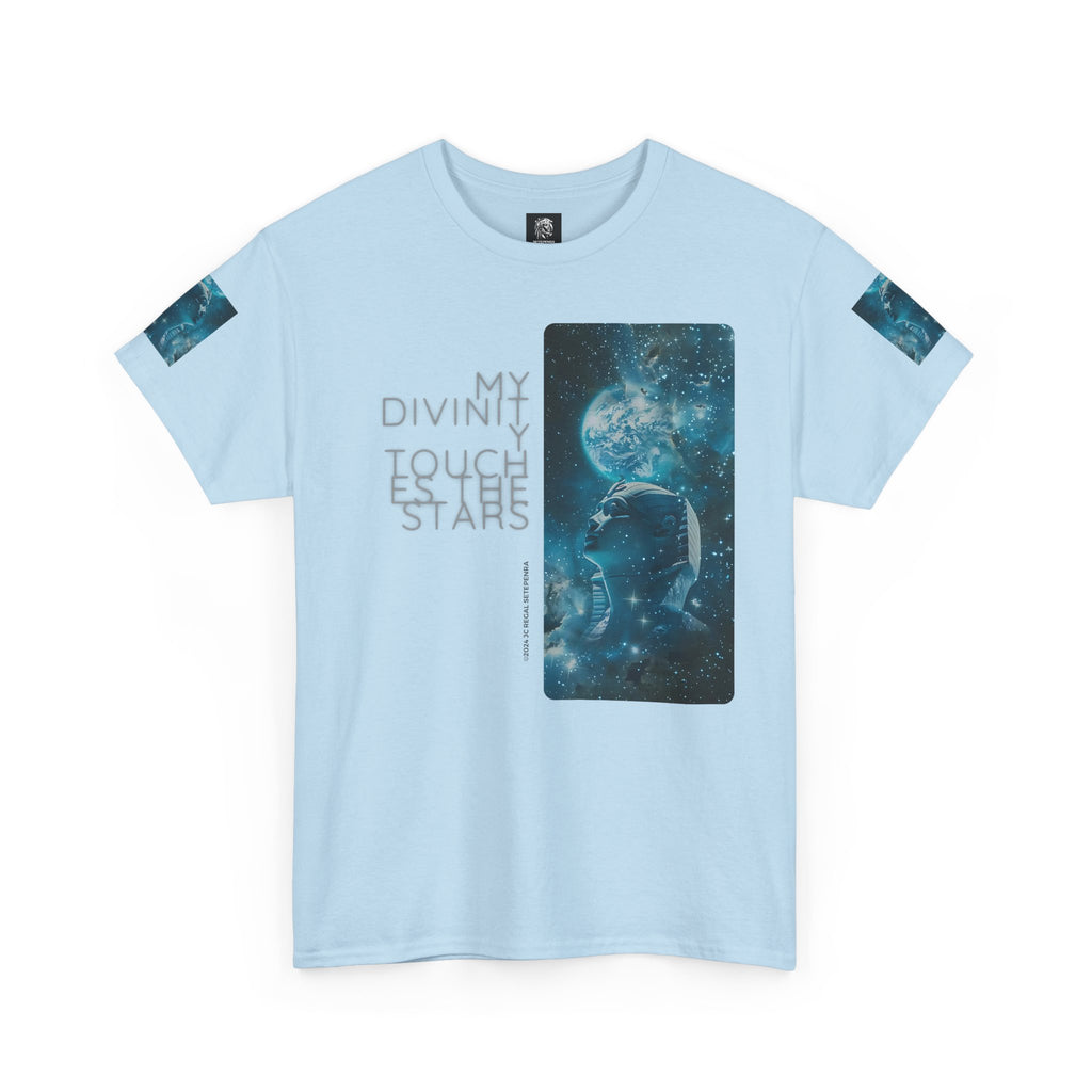 My Divinity Touches The Stars Unisex Heavy Cotton Tee SETEPENRA T-Shirt.