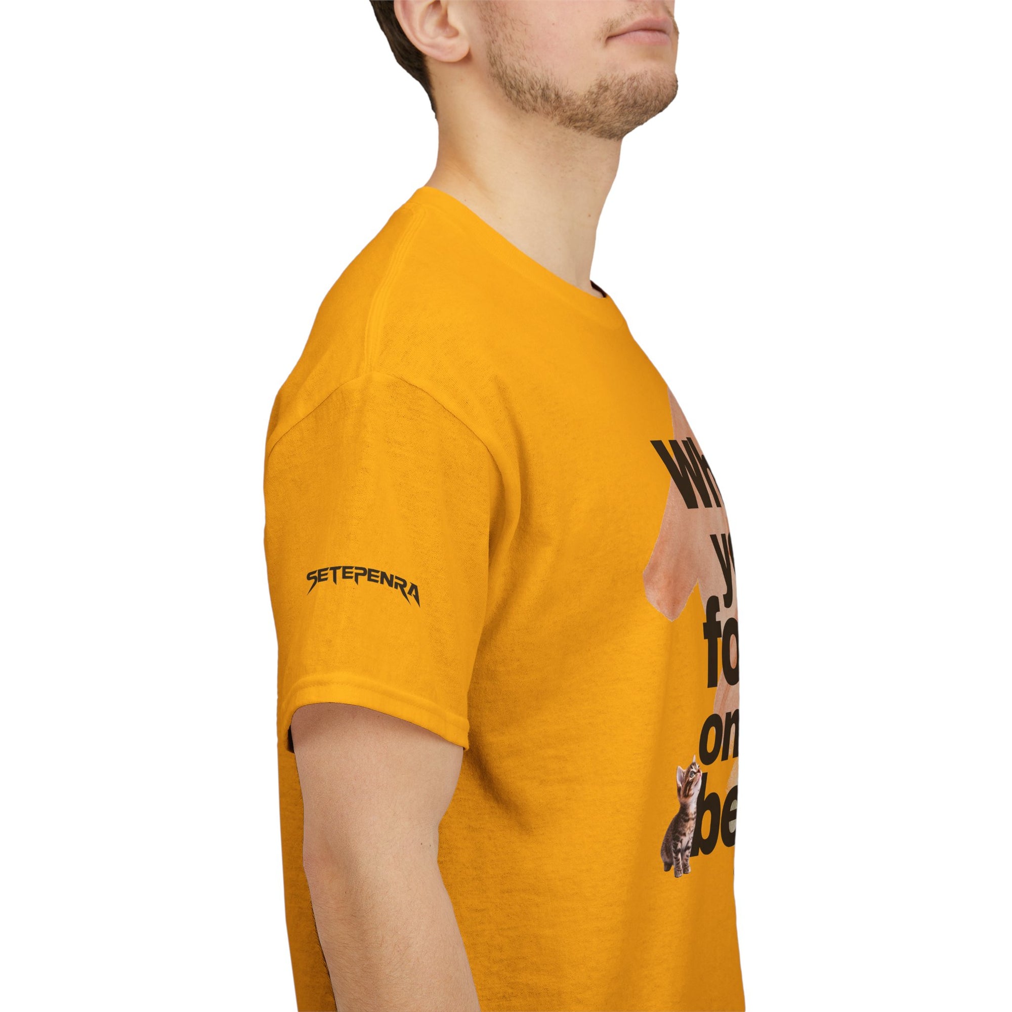 What You Focus On You Become Unisex Heavy Cotton Tee