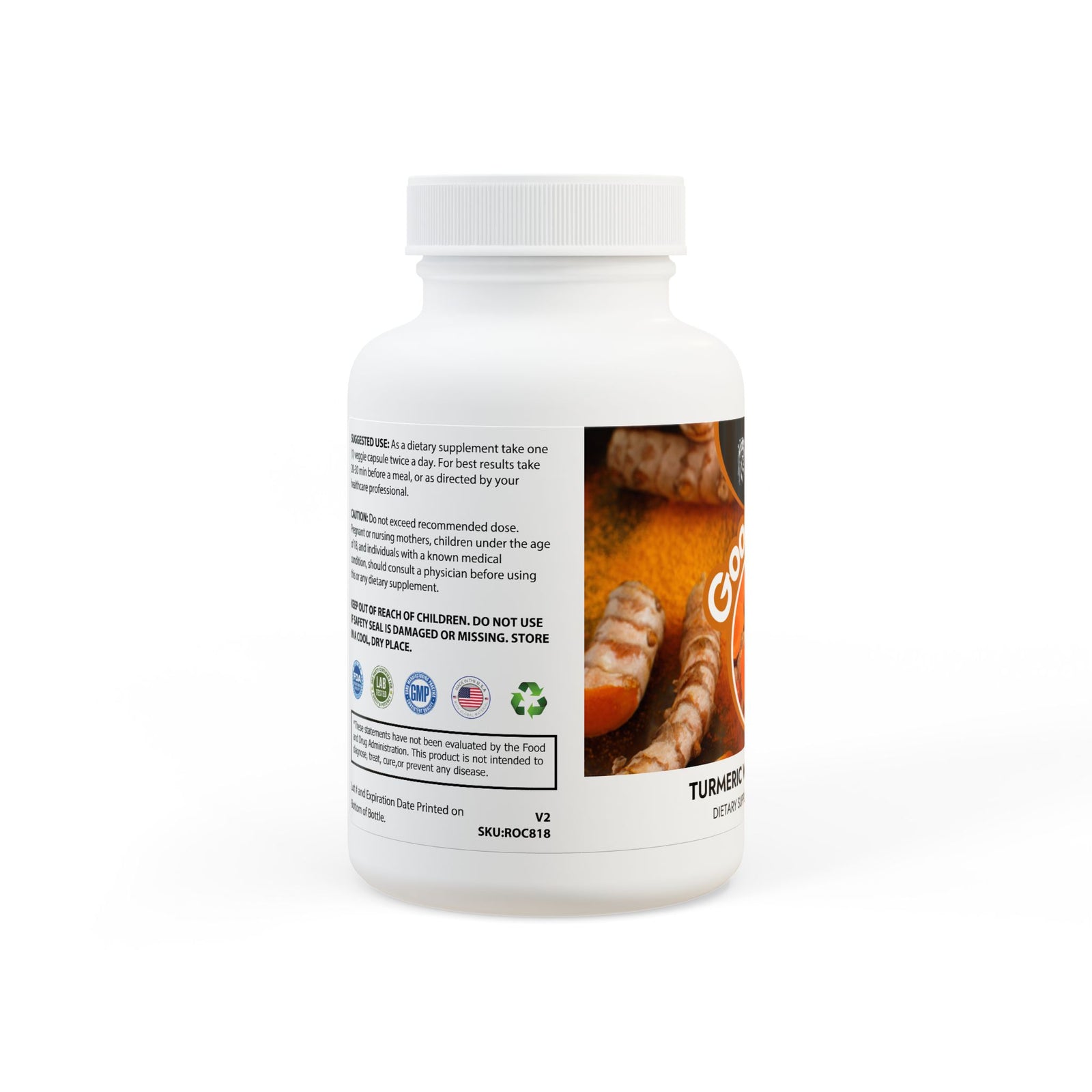SETEPENRA Goodstuff Turmeric with BioPerine® (Black Pepper Fruit Extract) Supplement (60 Capsules) SETEPENRA Food Supplements.
