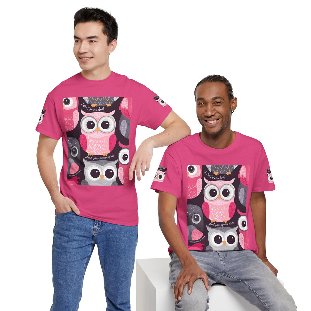 Don't Give A Hoot Unisex Heavy Cotton Tee