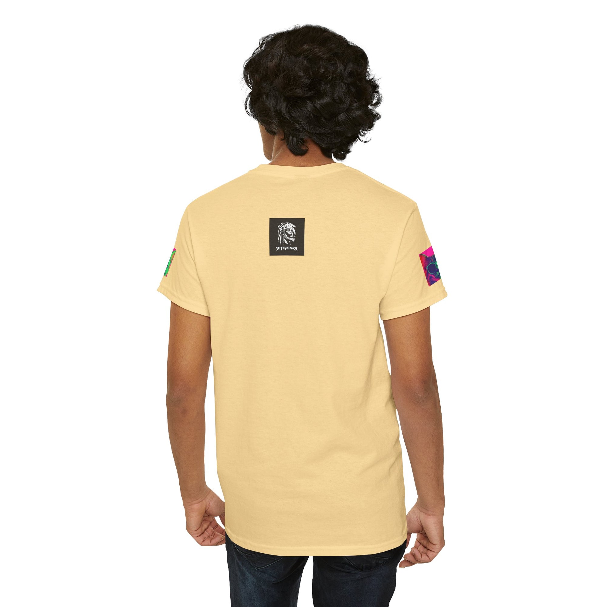 Cool Cat (Whiskers 1) Unisex Heavy Cotton Tee