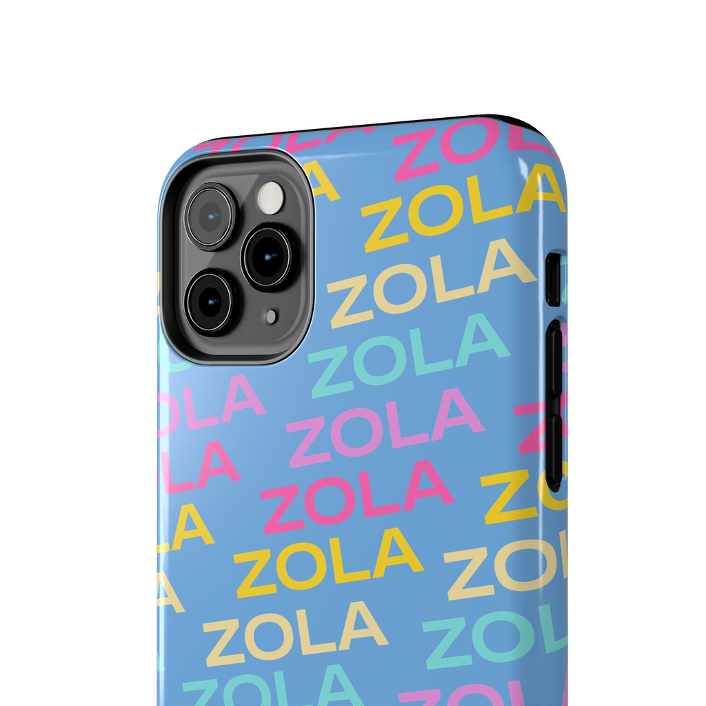 Zola Tough Phone Case (For iPhone, Galaxy & More) - Light Blue