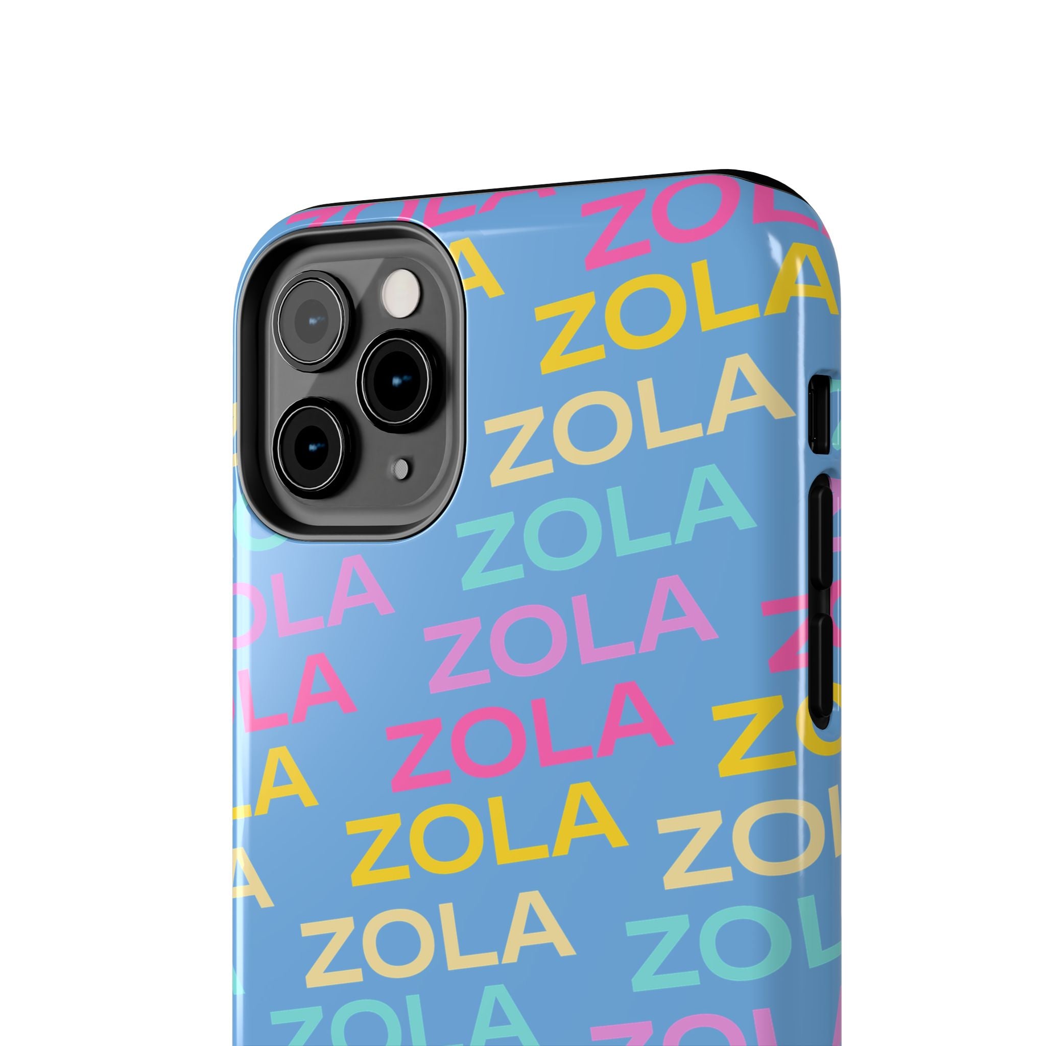 Zola Tough Phone Case (For iPhone, Galaxy & More) - Light Blue