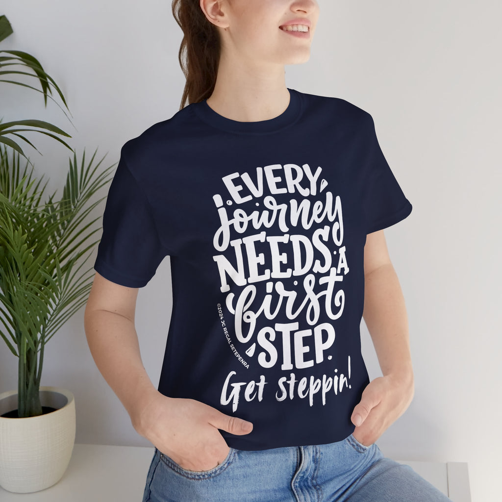 Get Steppin! Jersey Short Sleeve Tee