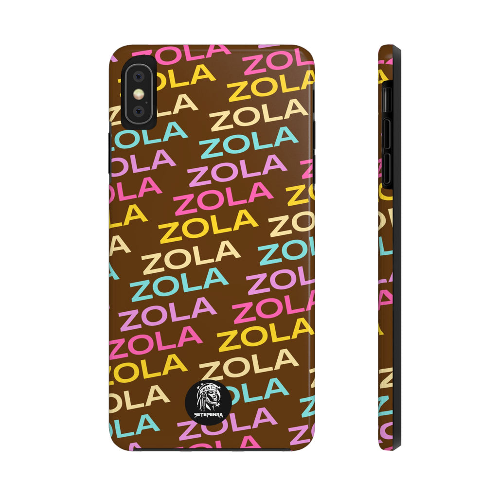 Zola Tough Phone Case (For iPhone, Galaxy & More) - Brown SETEPENRA Phone Case.