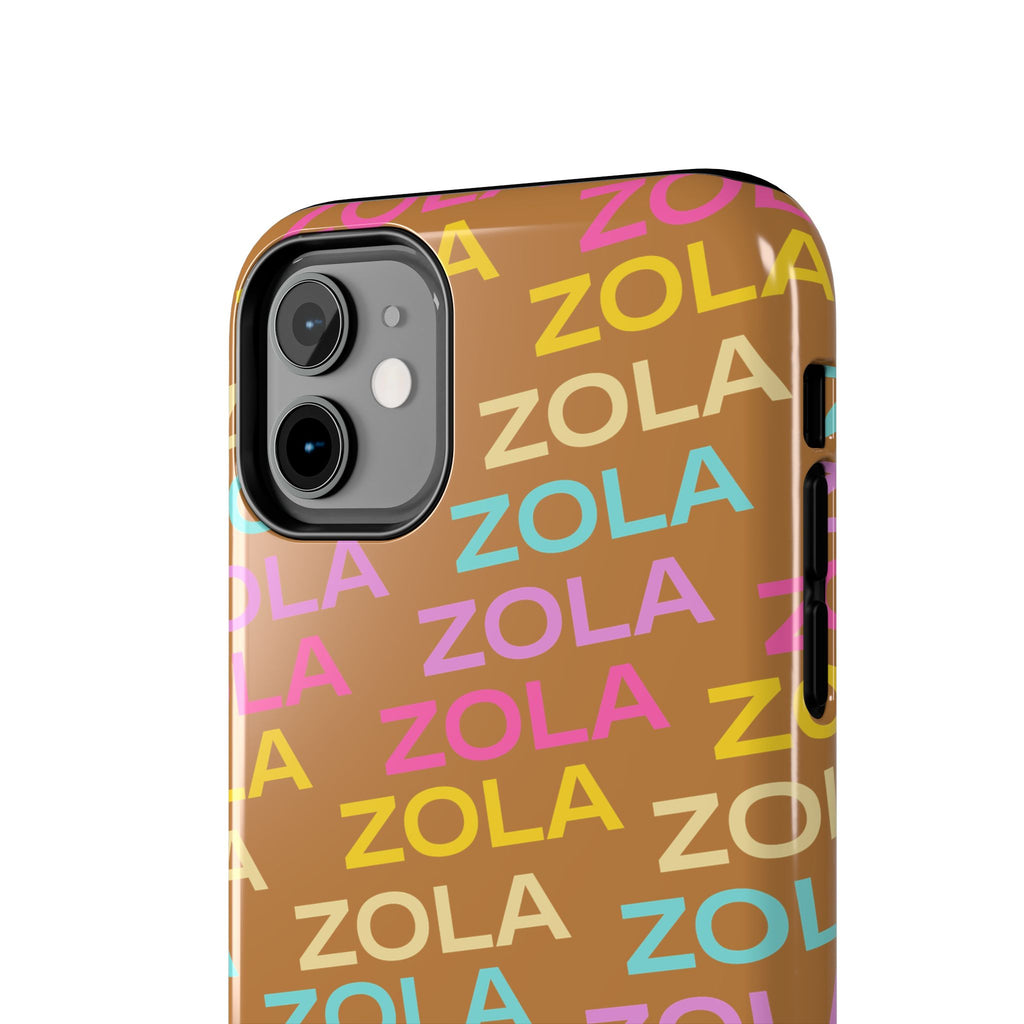 Zola Tough Phone Case (For iPhone, Galaxy & More) - Light Brown