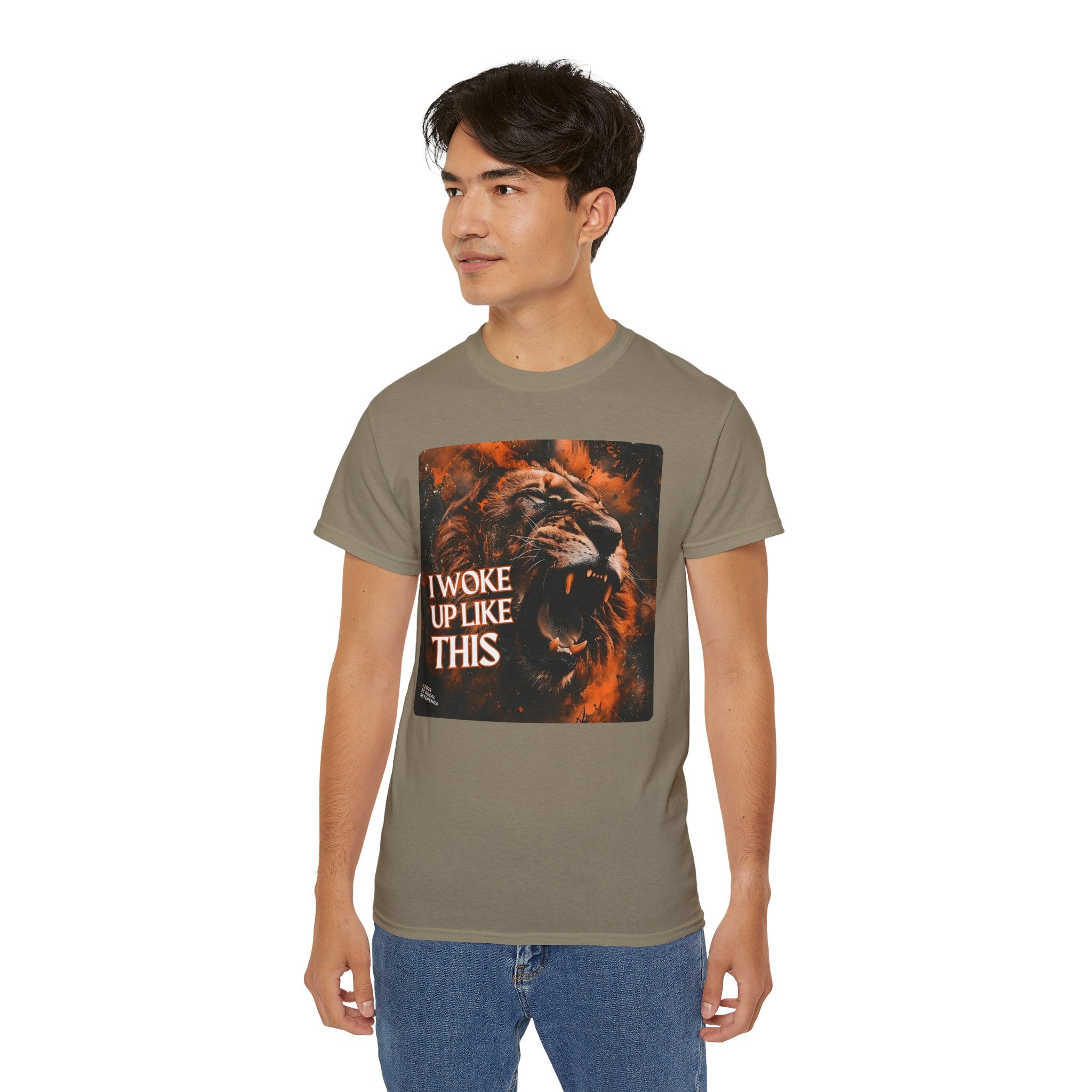 I Woke Up Like This (Roaring Edition 1) Unisex Ultra Cotton Tee