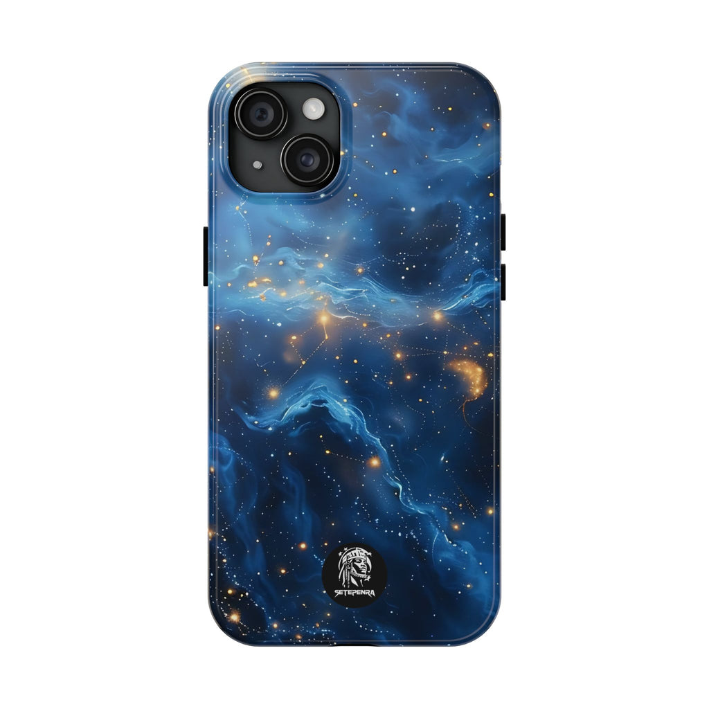 Blue Cosmos Tough Phone Case (For iPhone, Galaxy & More)