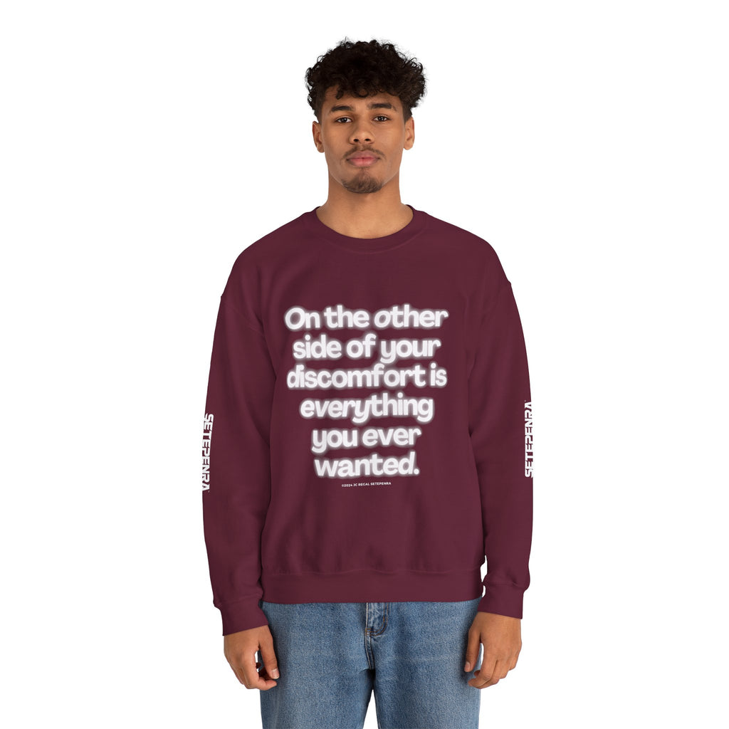 On The Other Side Unisex Heavy Blend™ Crewneck Sweatshirt