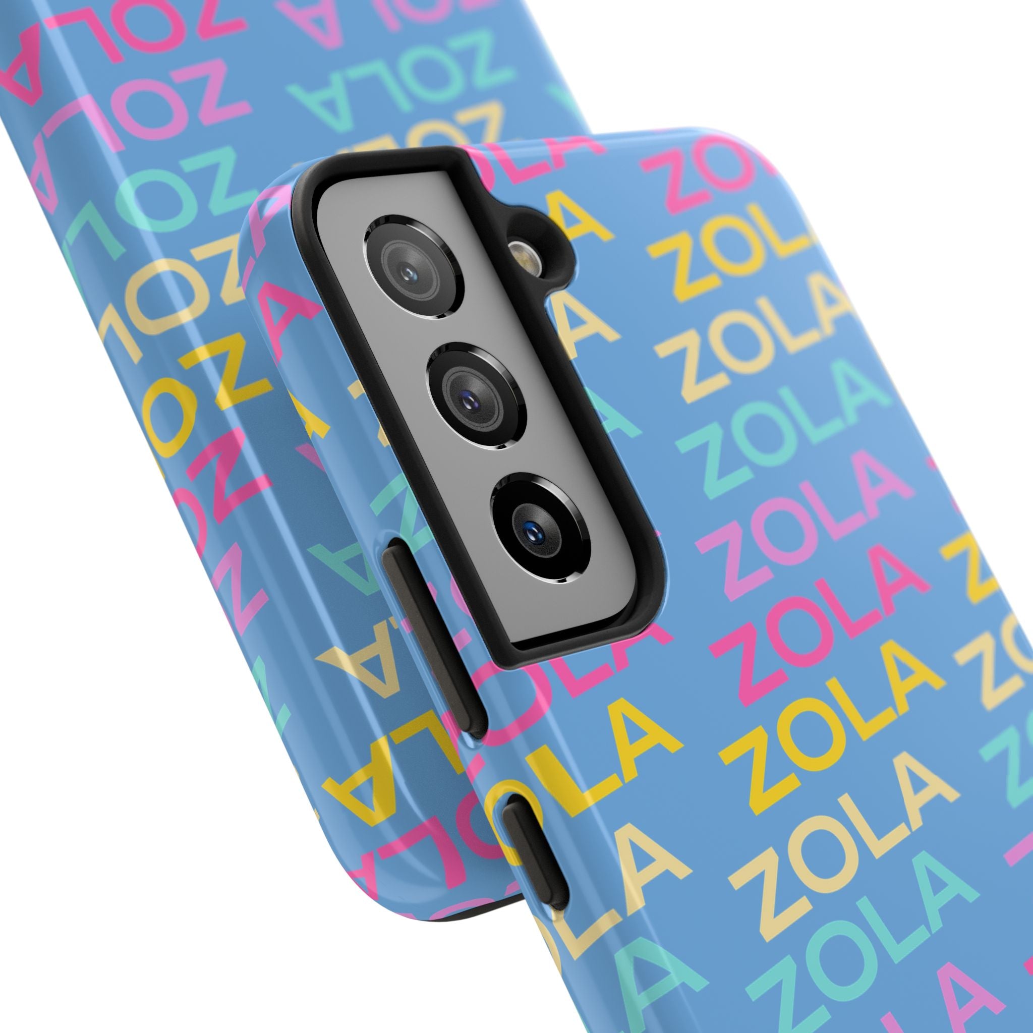Zola Tough Phone Case (For iPhone, Galaxy & More) - Light Blue