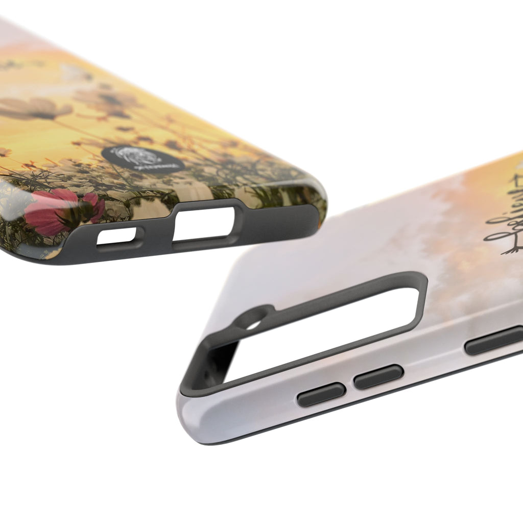 Believe Tough Phone Case (For iPhone, Galaxy & More) - Aesthetic Flower