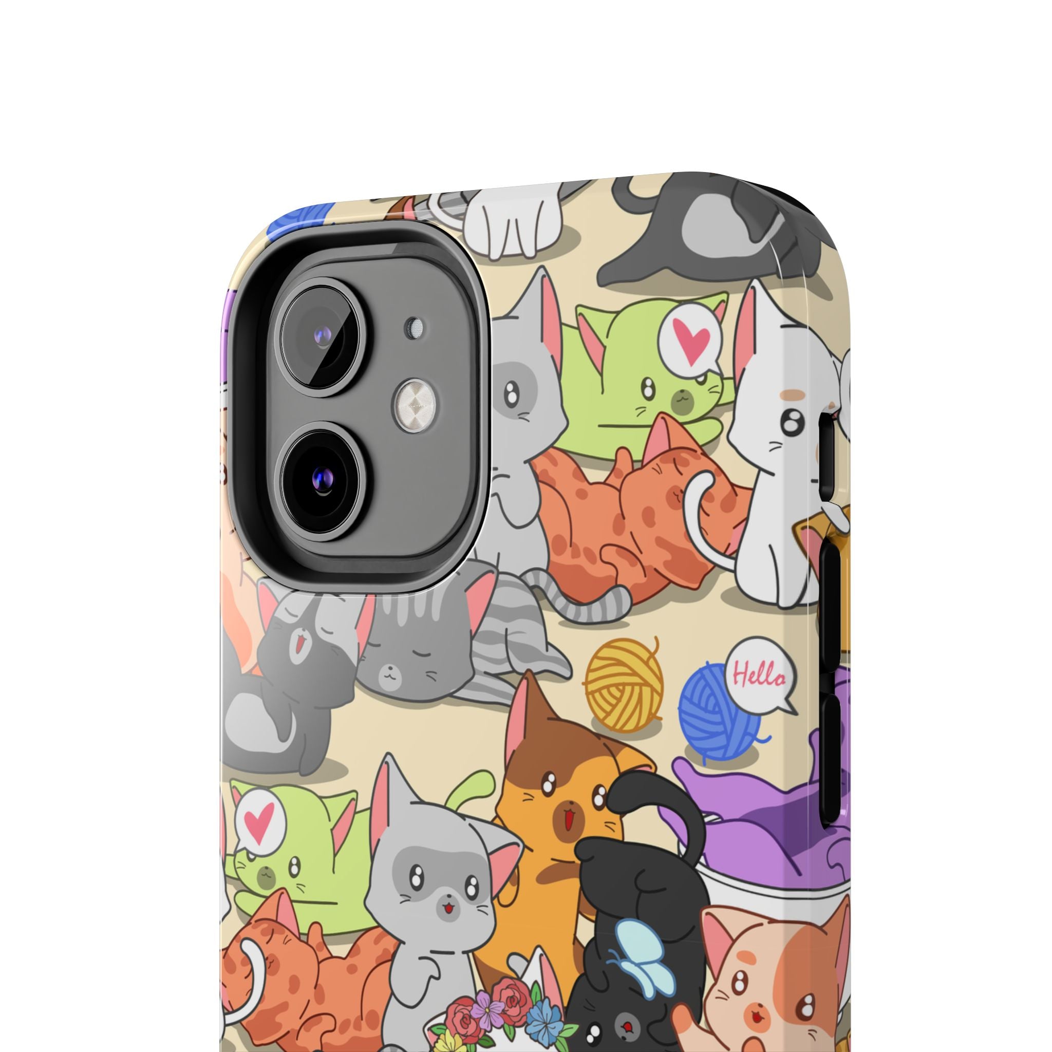 Cats A Lot Tough Phone Case (For iPhone, Galaxy & More)