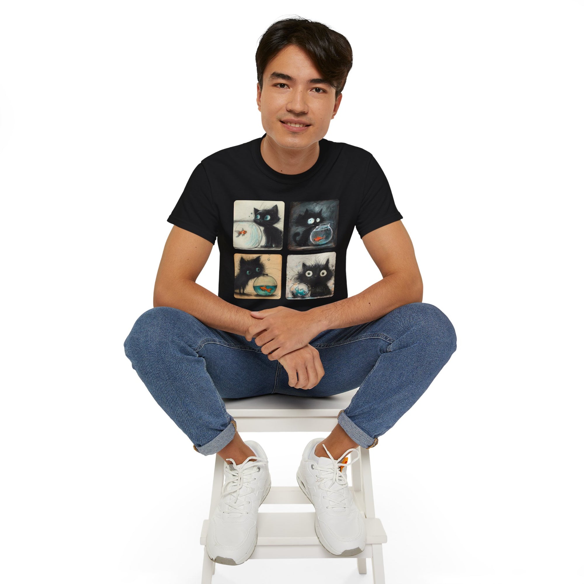Fishy Kitty Unisex Ultra Cotton Tee